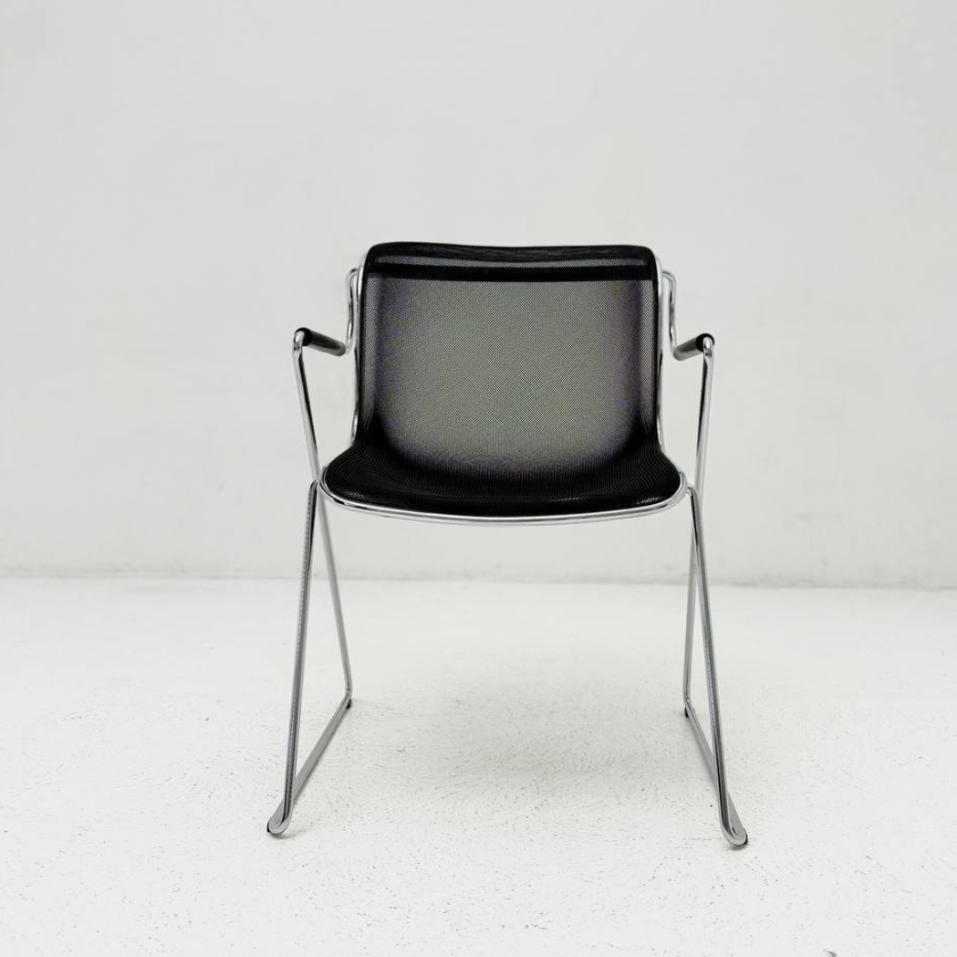 Set de trois chaises "Penelope" de Charles Pollock – Image 2