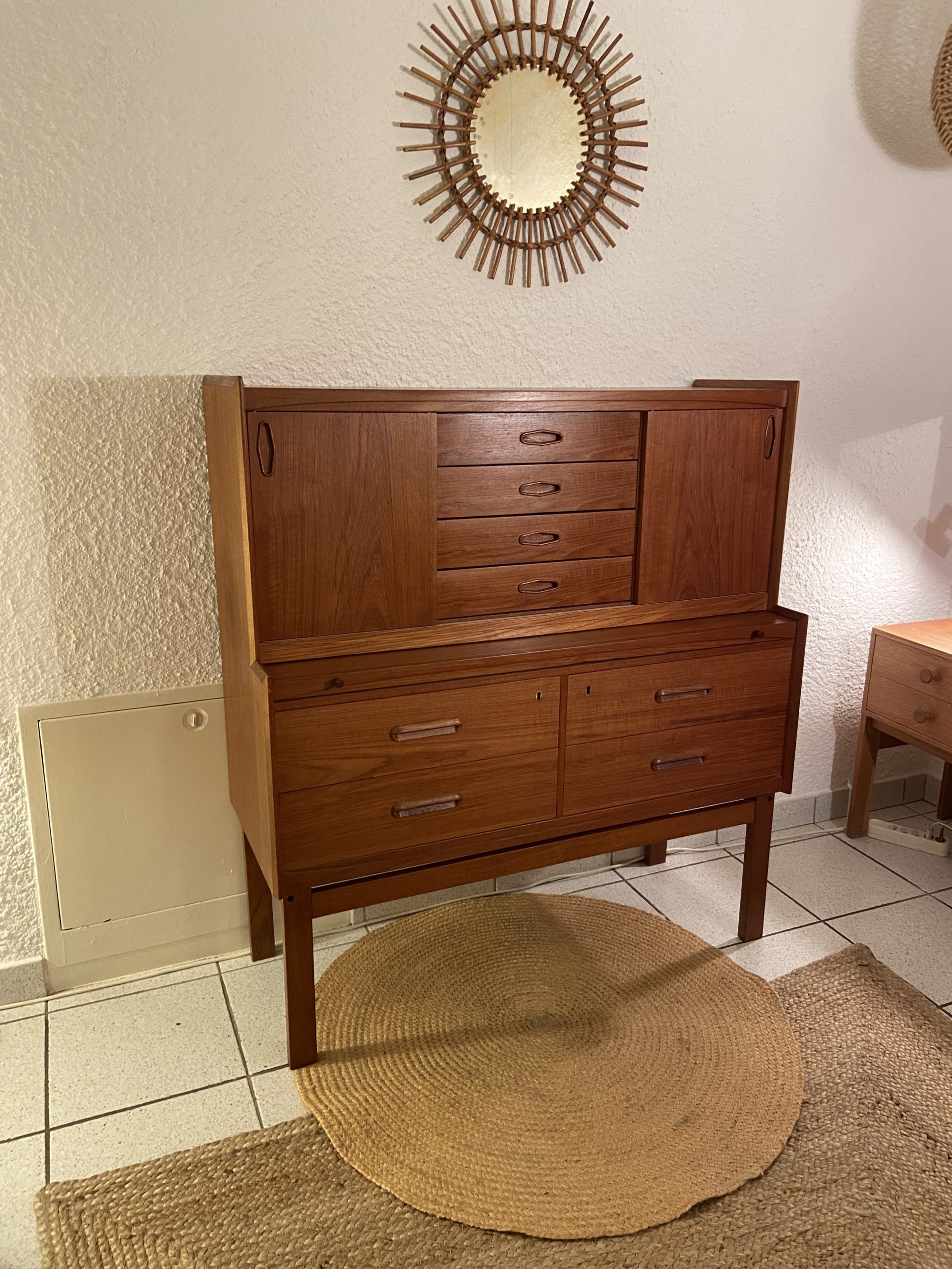 Highboard en teck vintage – Image 3