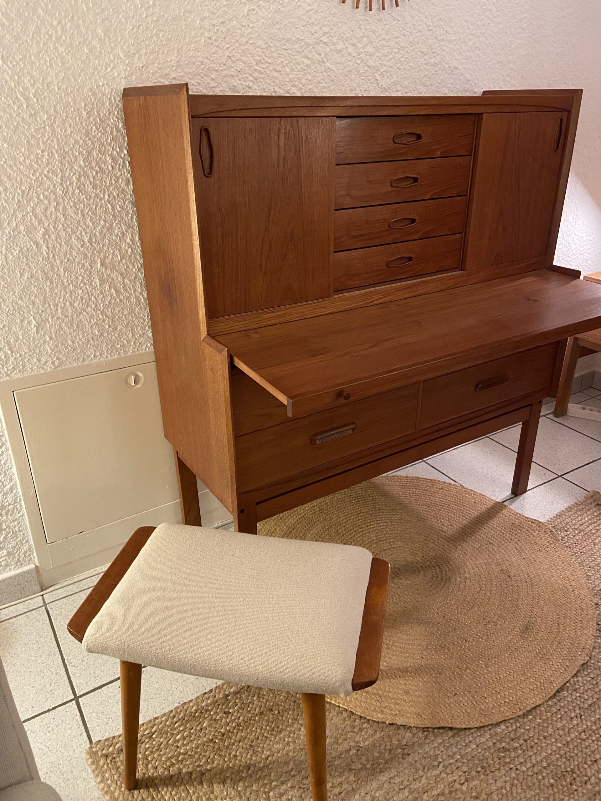 Highboard en teck vintage – Image 4