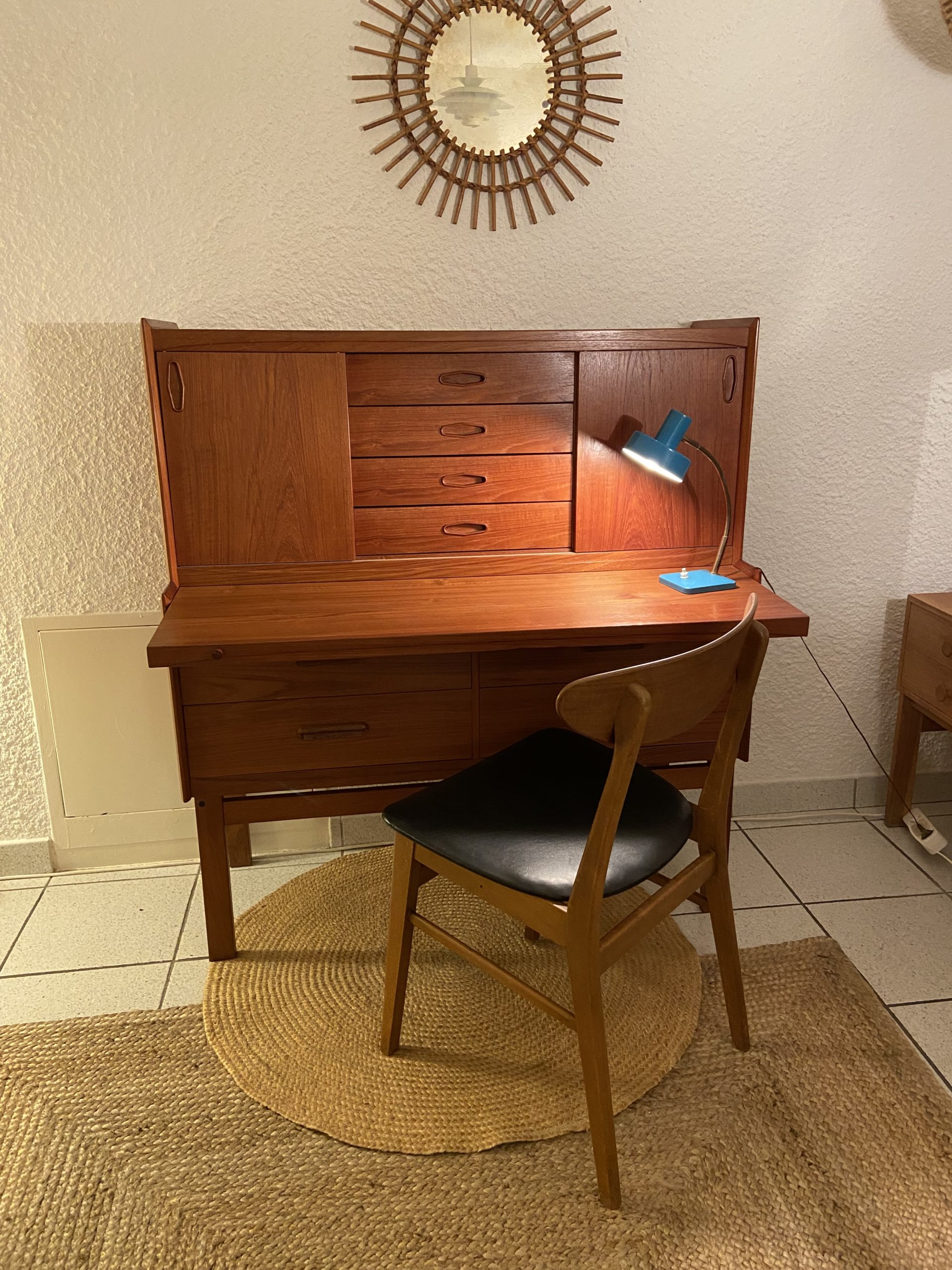 Highboard en teck vintage – Image 6