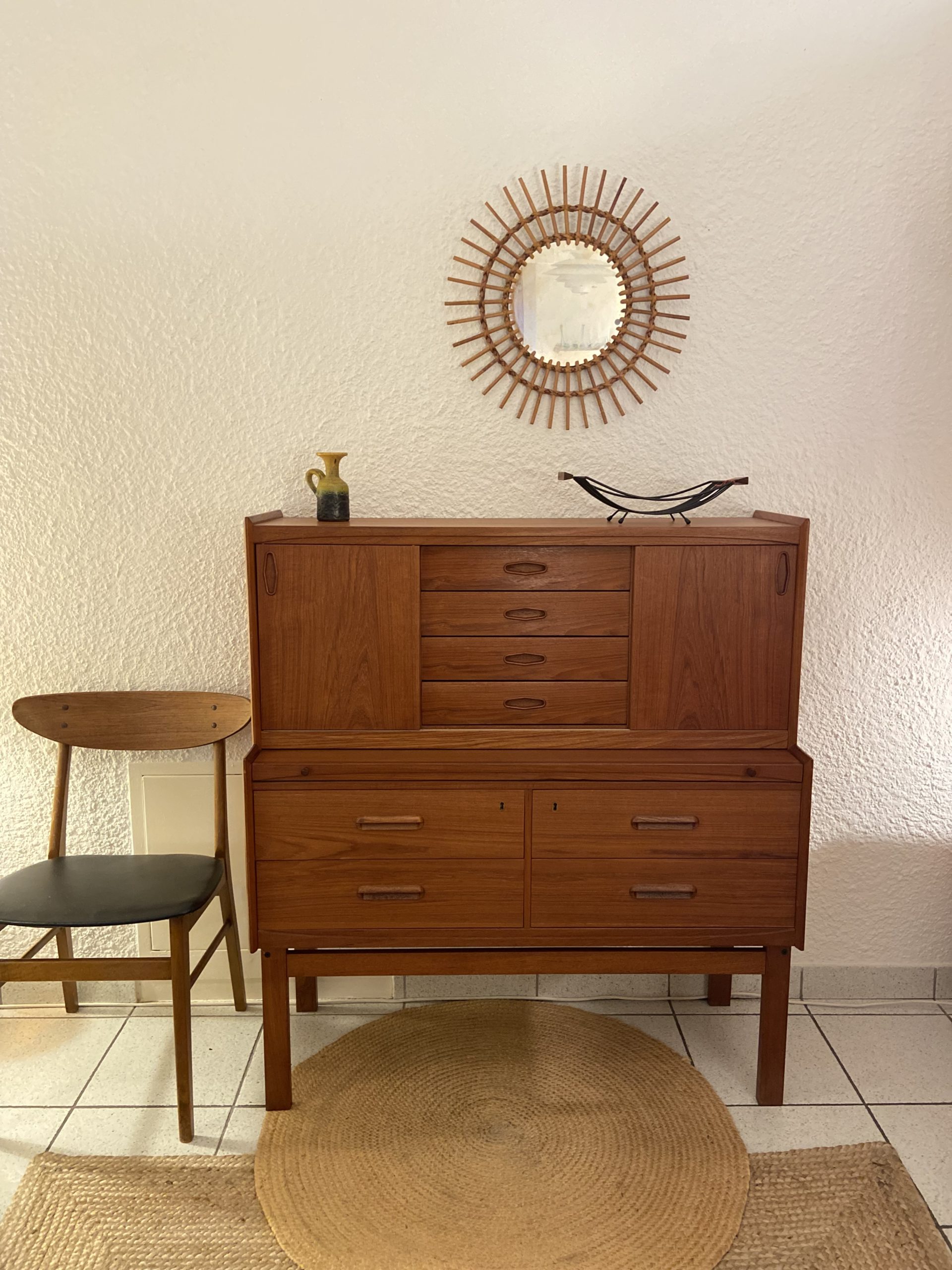 Highboard en teck vintage – Image 10