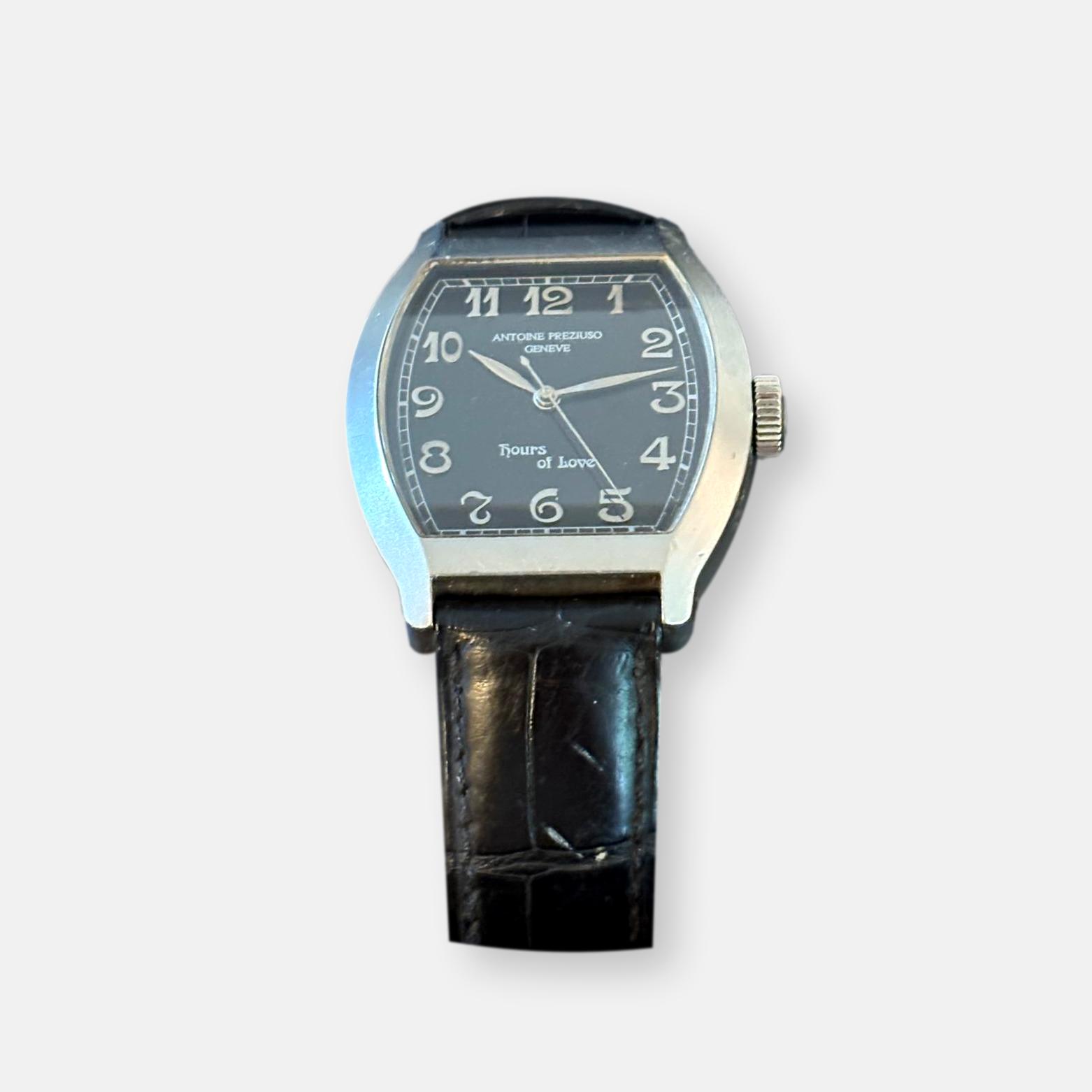 Montre automate sexy Antoine Preziuso