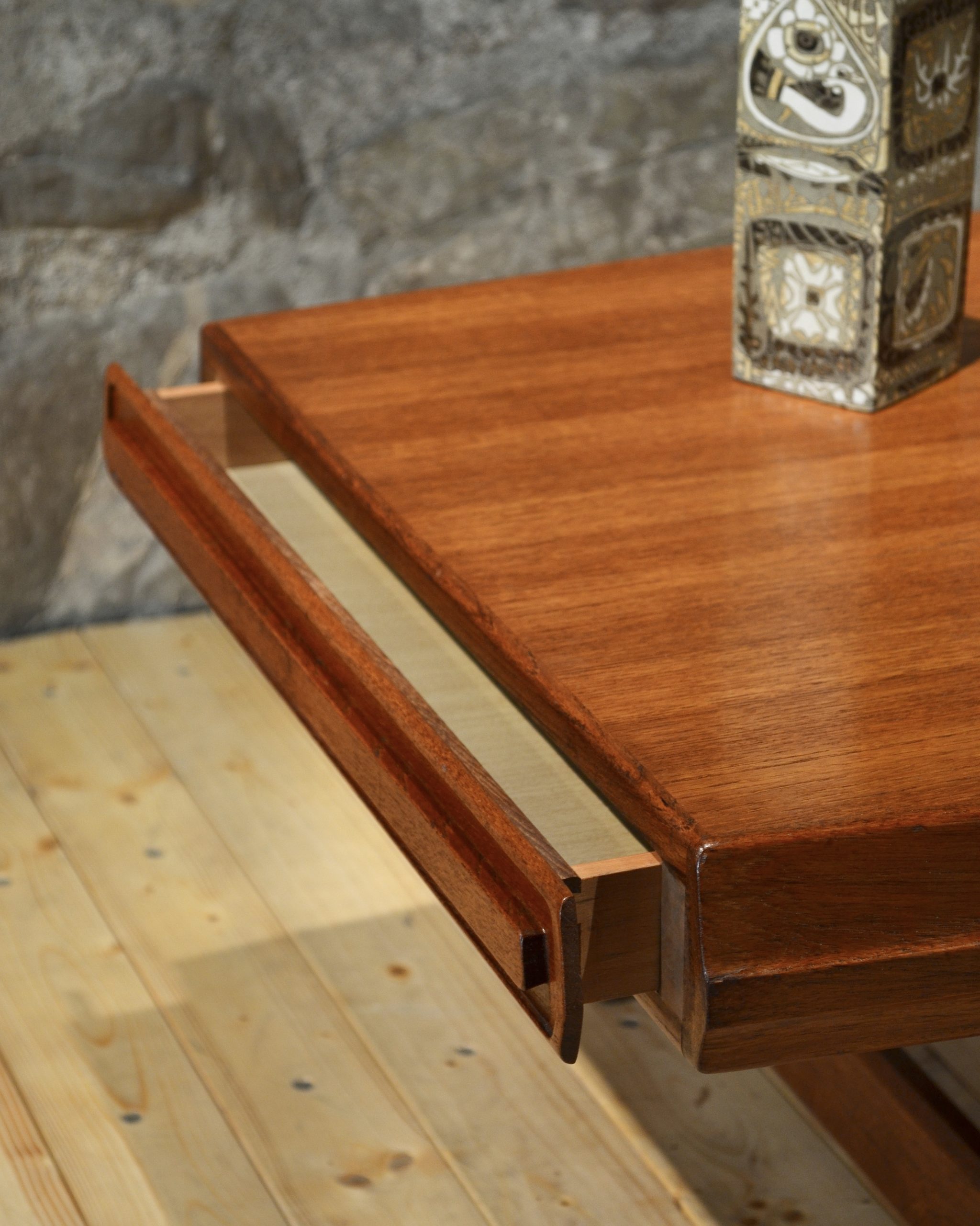 Table basse en teck de Johannes Andersen pour Silkeborg – Image 3