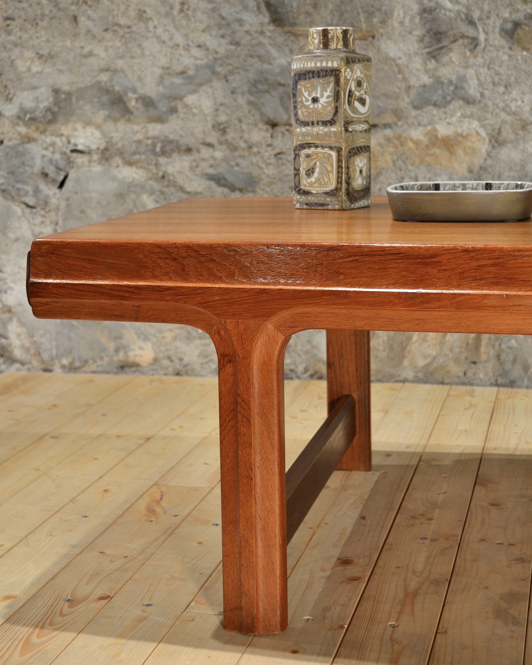 Table basse en teck de Johannes Andersen pour Silkeborg – Image 7