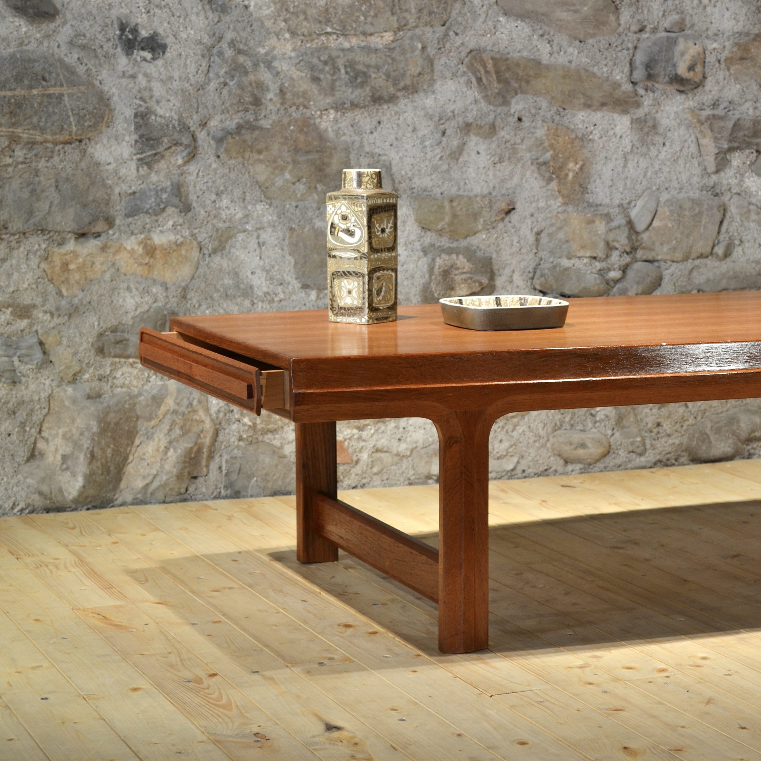 Table basse en teck de Johannes Andersen pour Silkeborg – Image 4