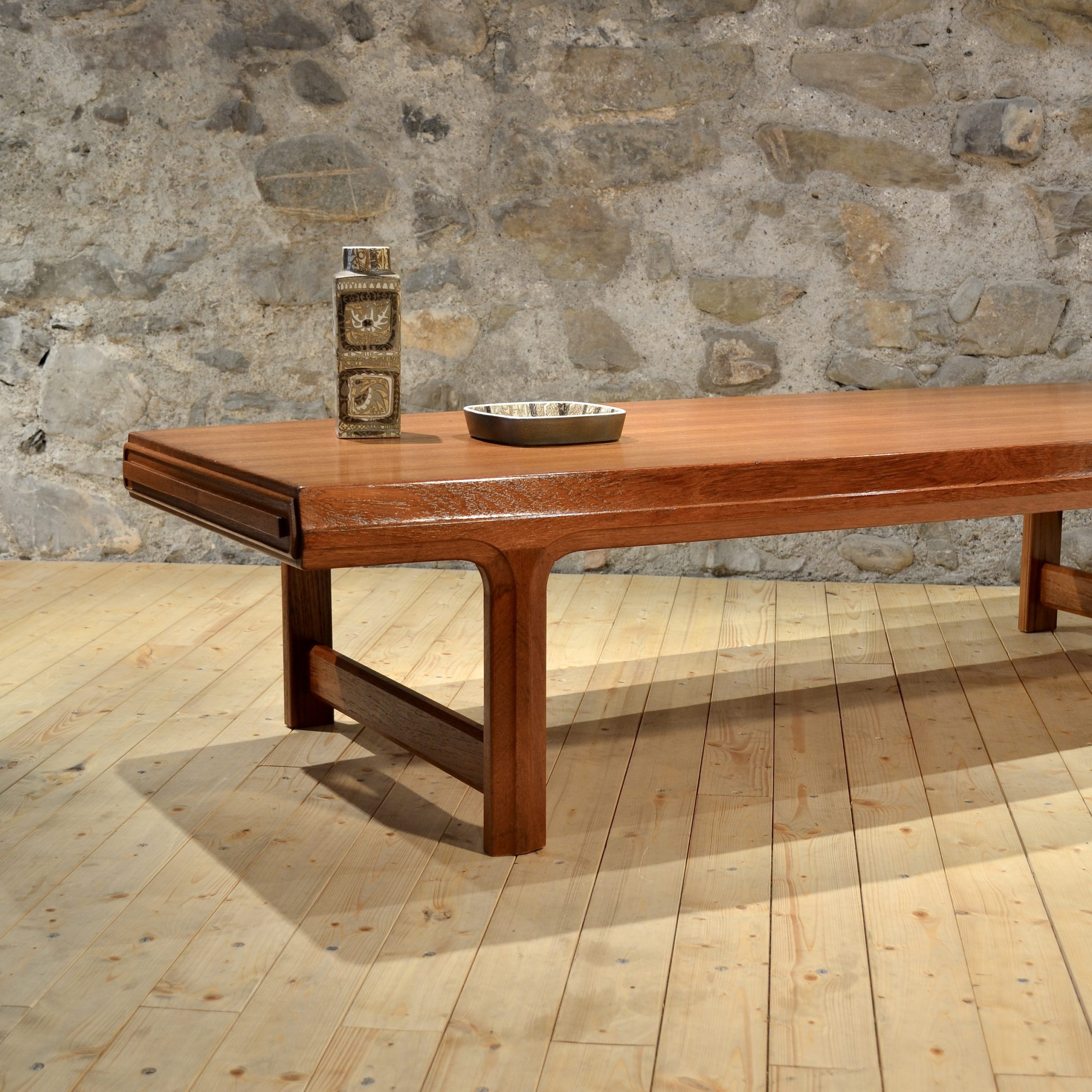 Table basse en teck de Johannes Andersen pour Silkeborg – Image 5