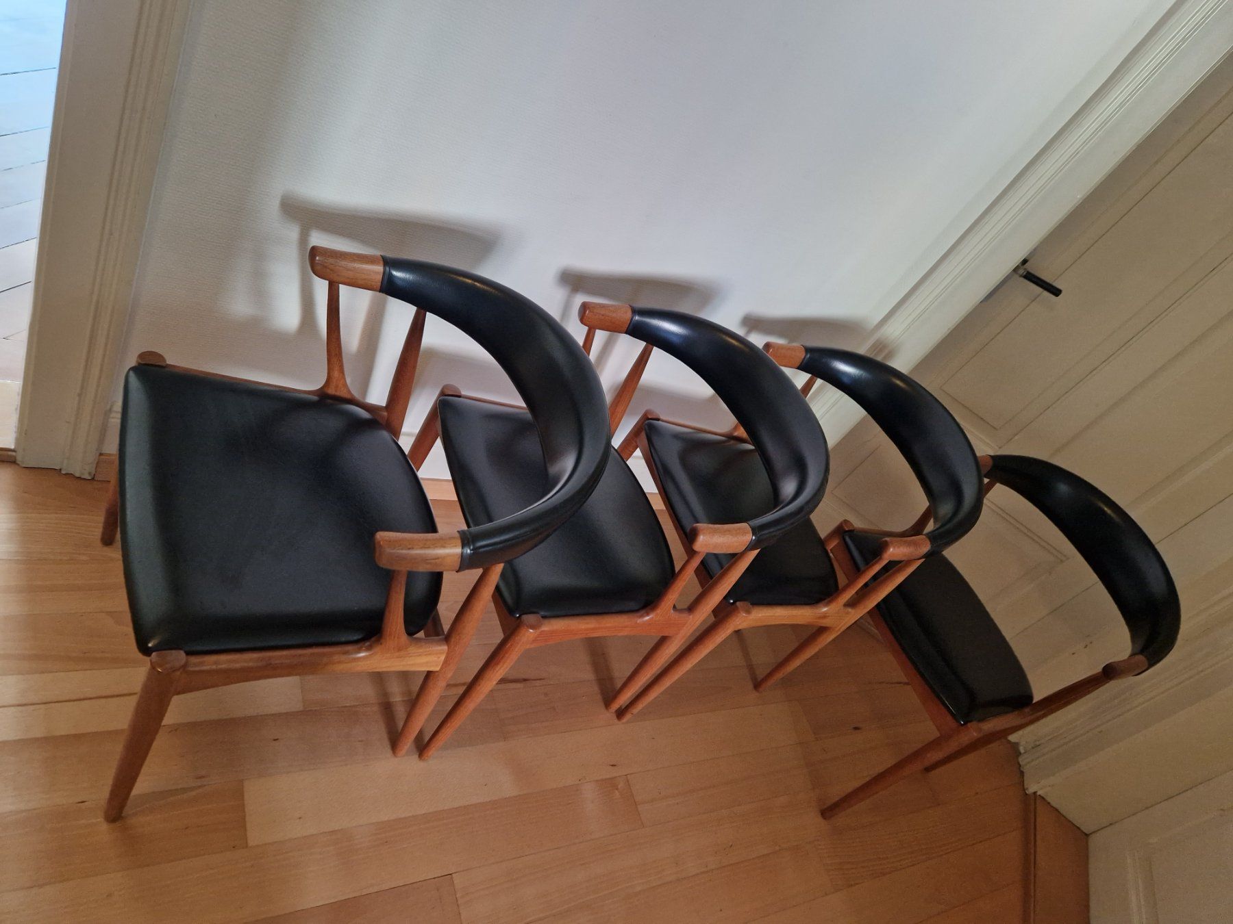 Vintage Stühle im 4er Set 60er Jahre – Image 8