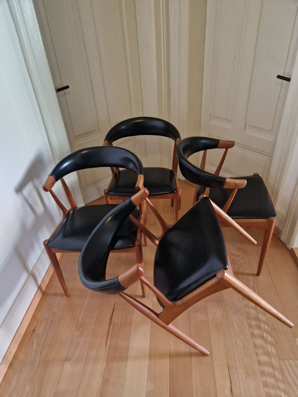 Vintage Stühle im 4er Set 60er Jahre – Image 2