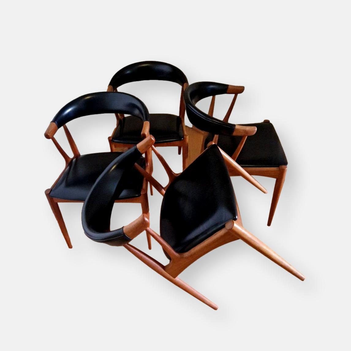 Vintage Stühle im 4er Set 60er Jahre