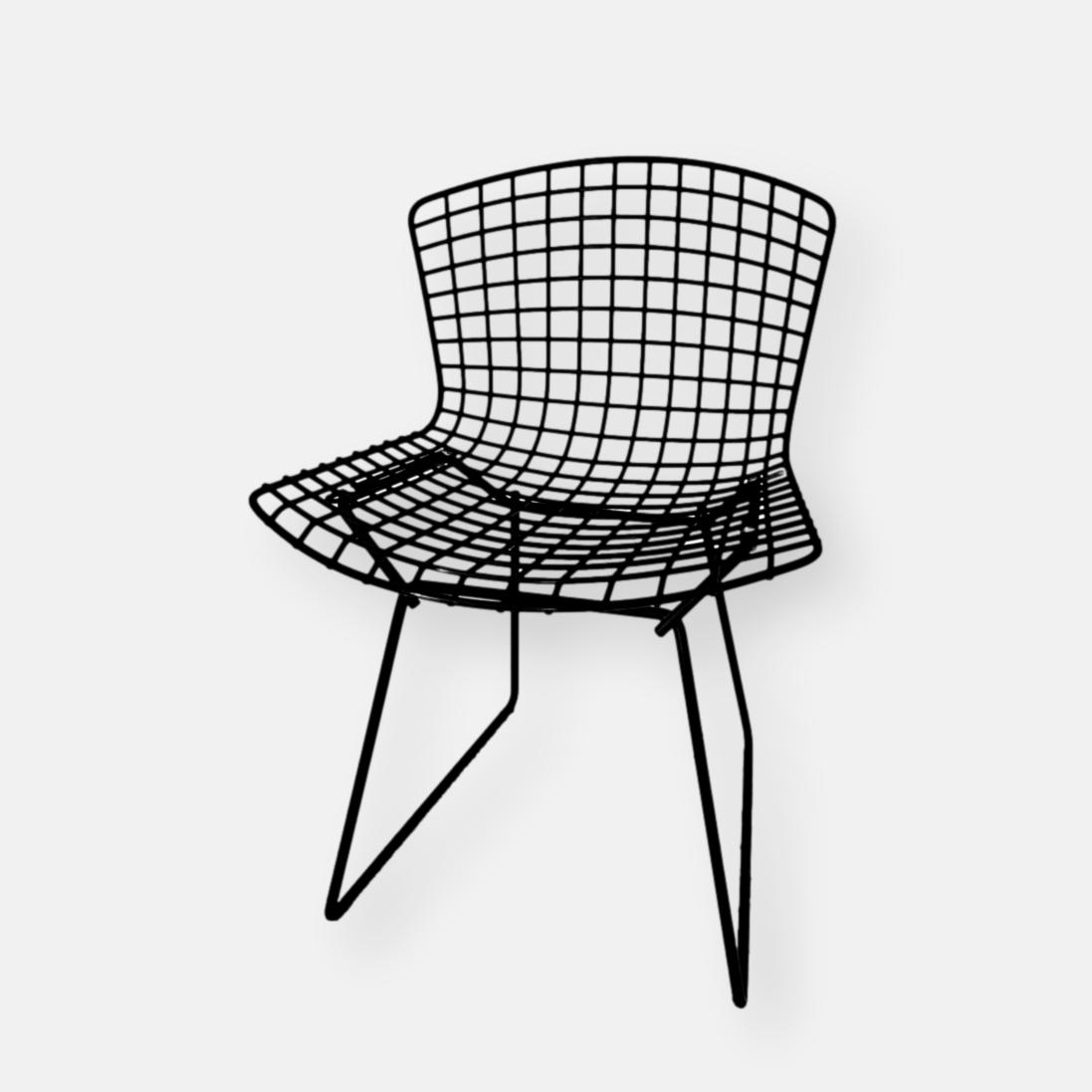 Chaise Wire Bertoia