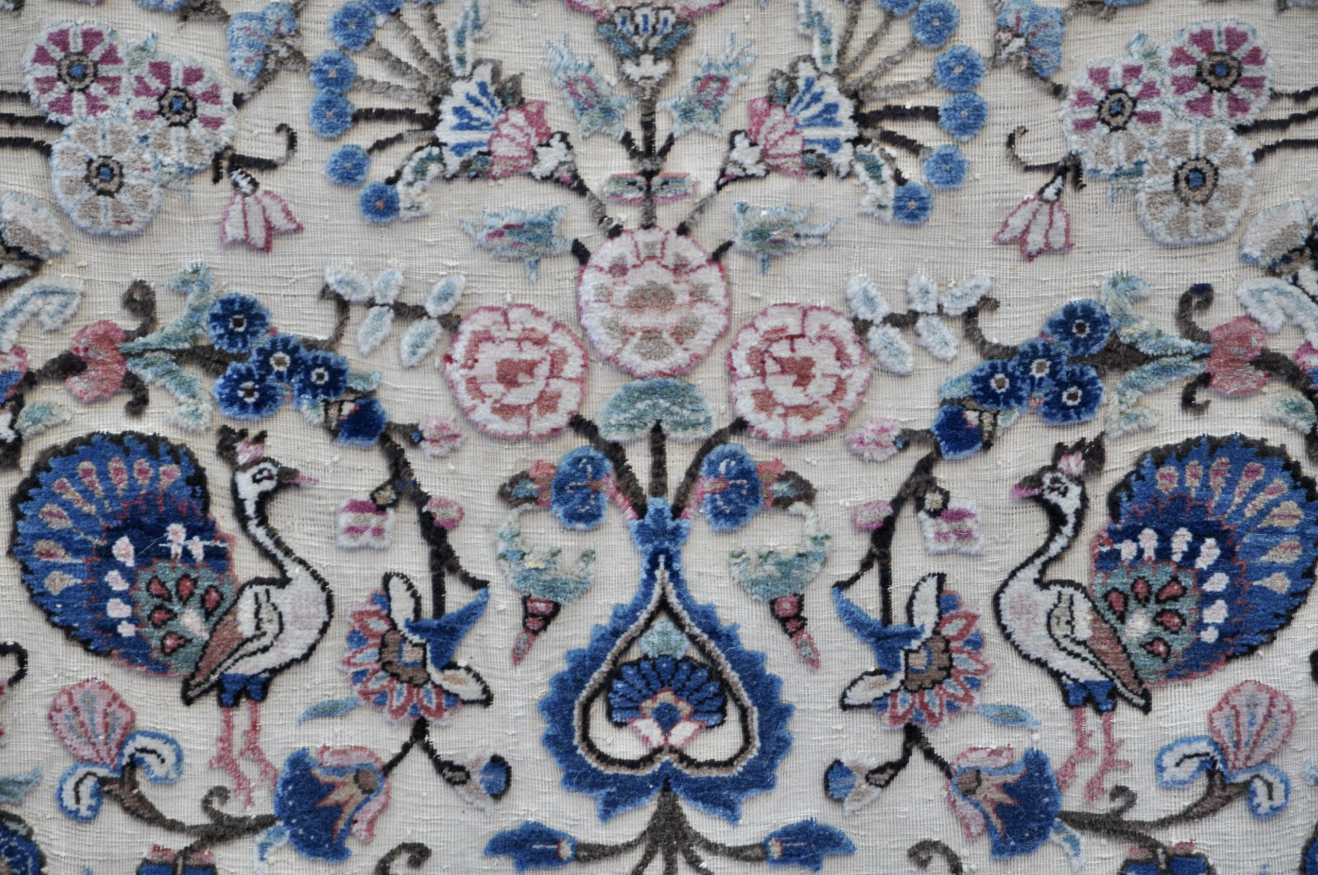 Tapisserie murale persane en lin et en laine – Bild 5