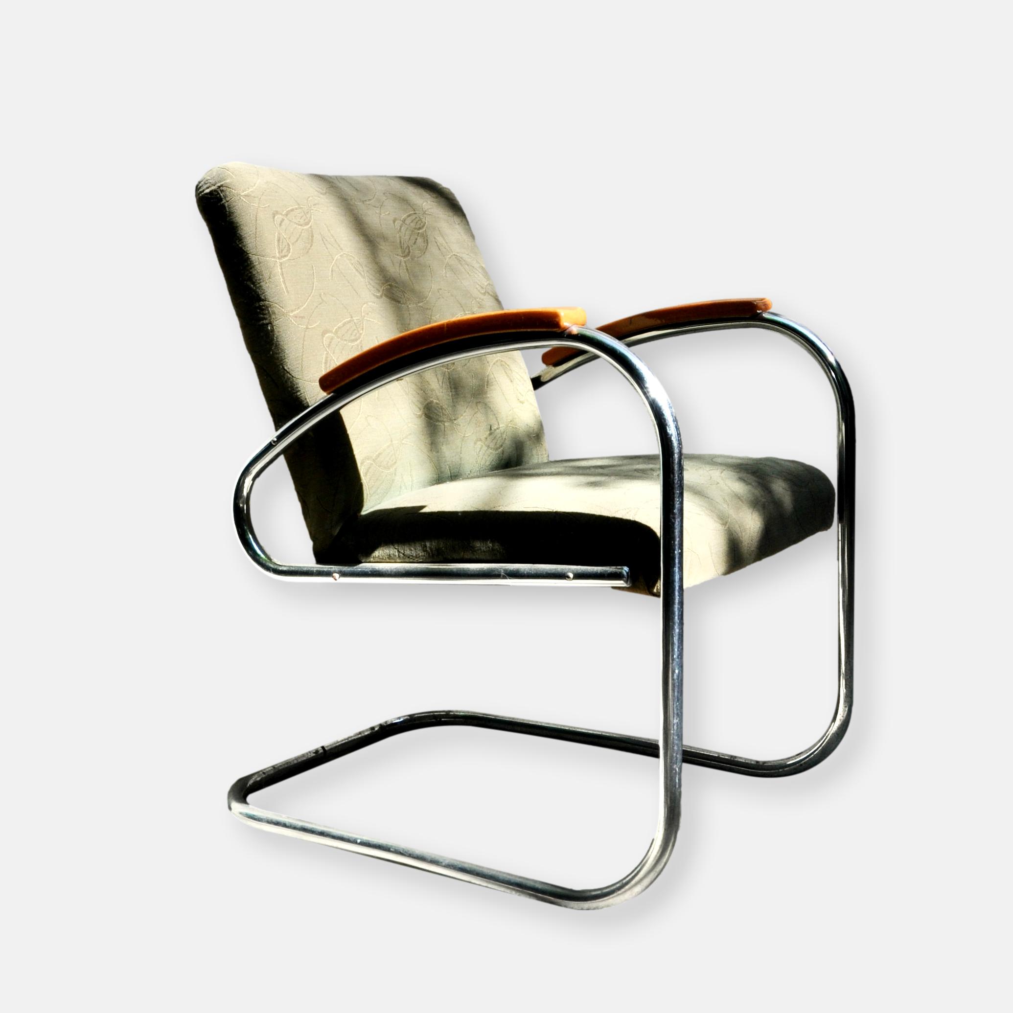 Fauteuil Bauhaus Mauser Werke Waldeck