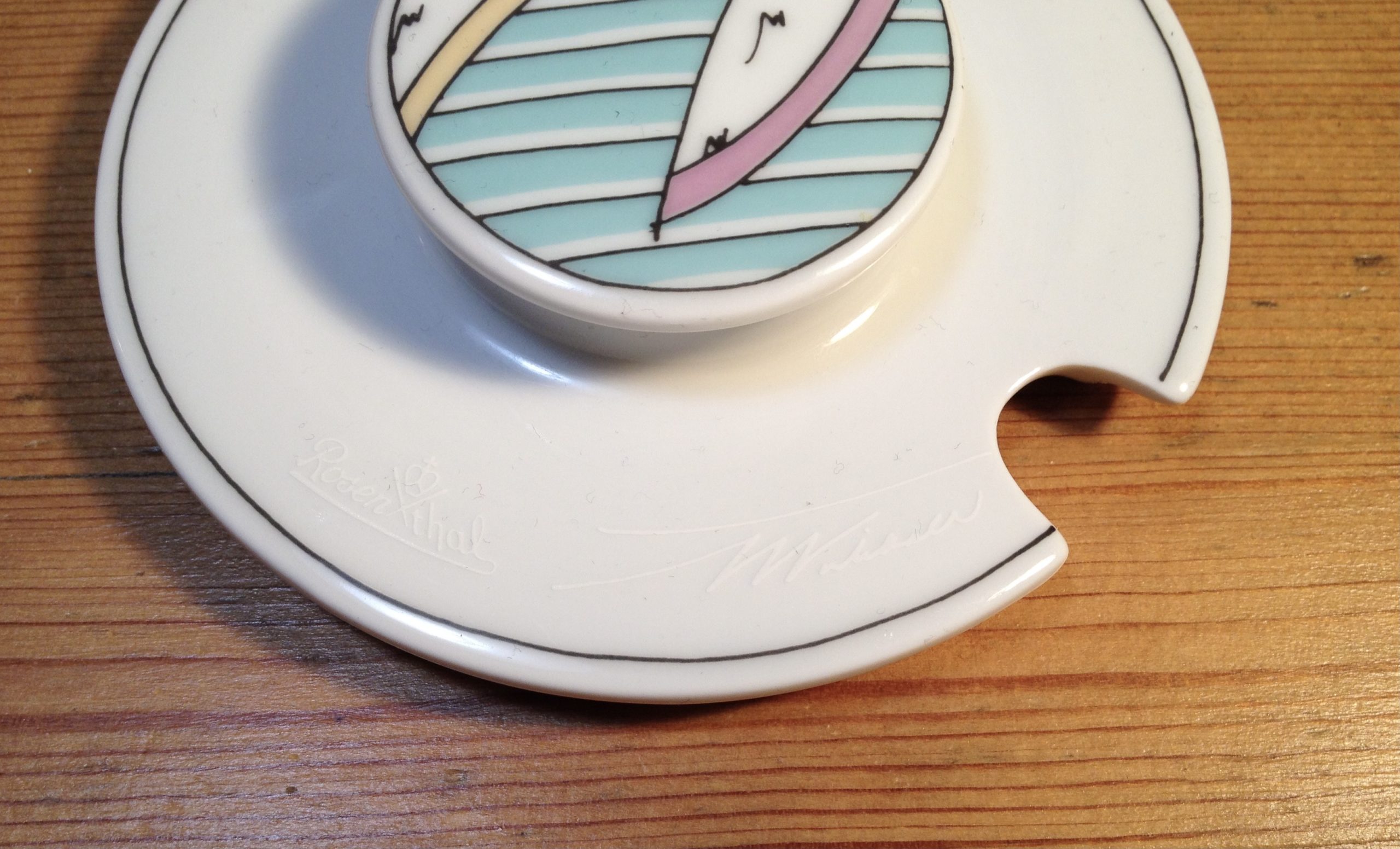 Plat de service "new Wave" Dorothy Hafner – Image 6