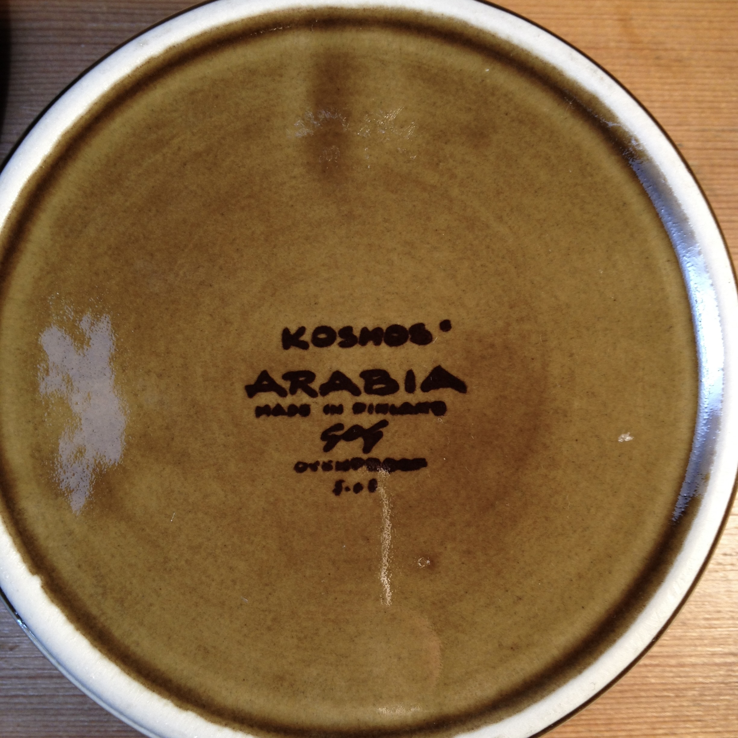 2 plats Arabia Finland Kosmos – Image 4