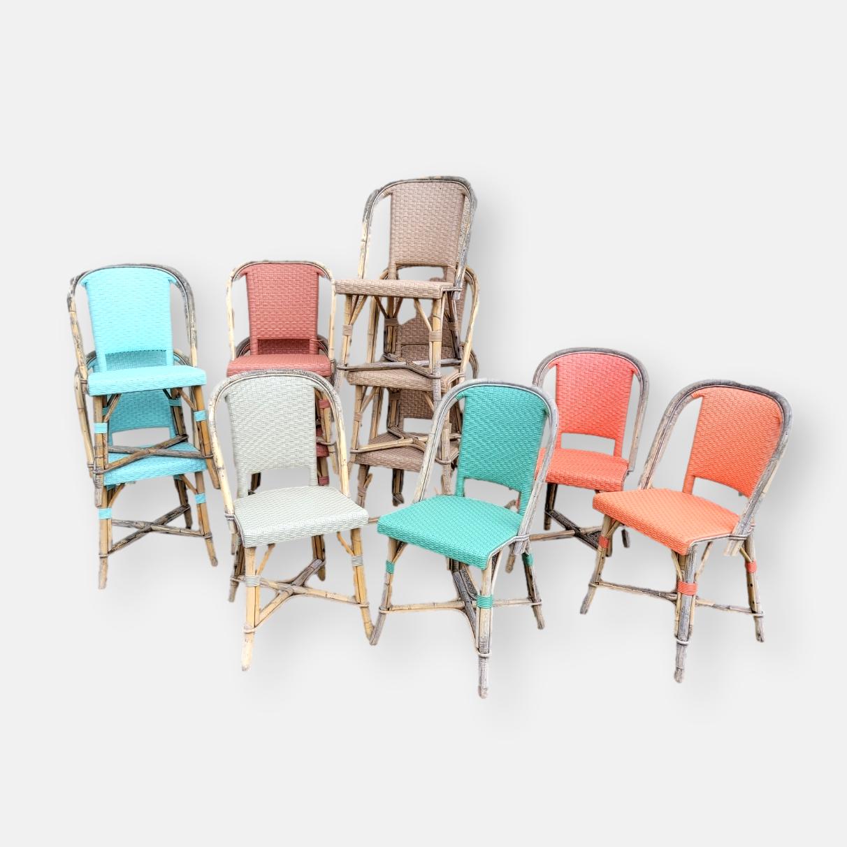 Chaises rotin Maison Drucker