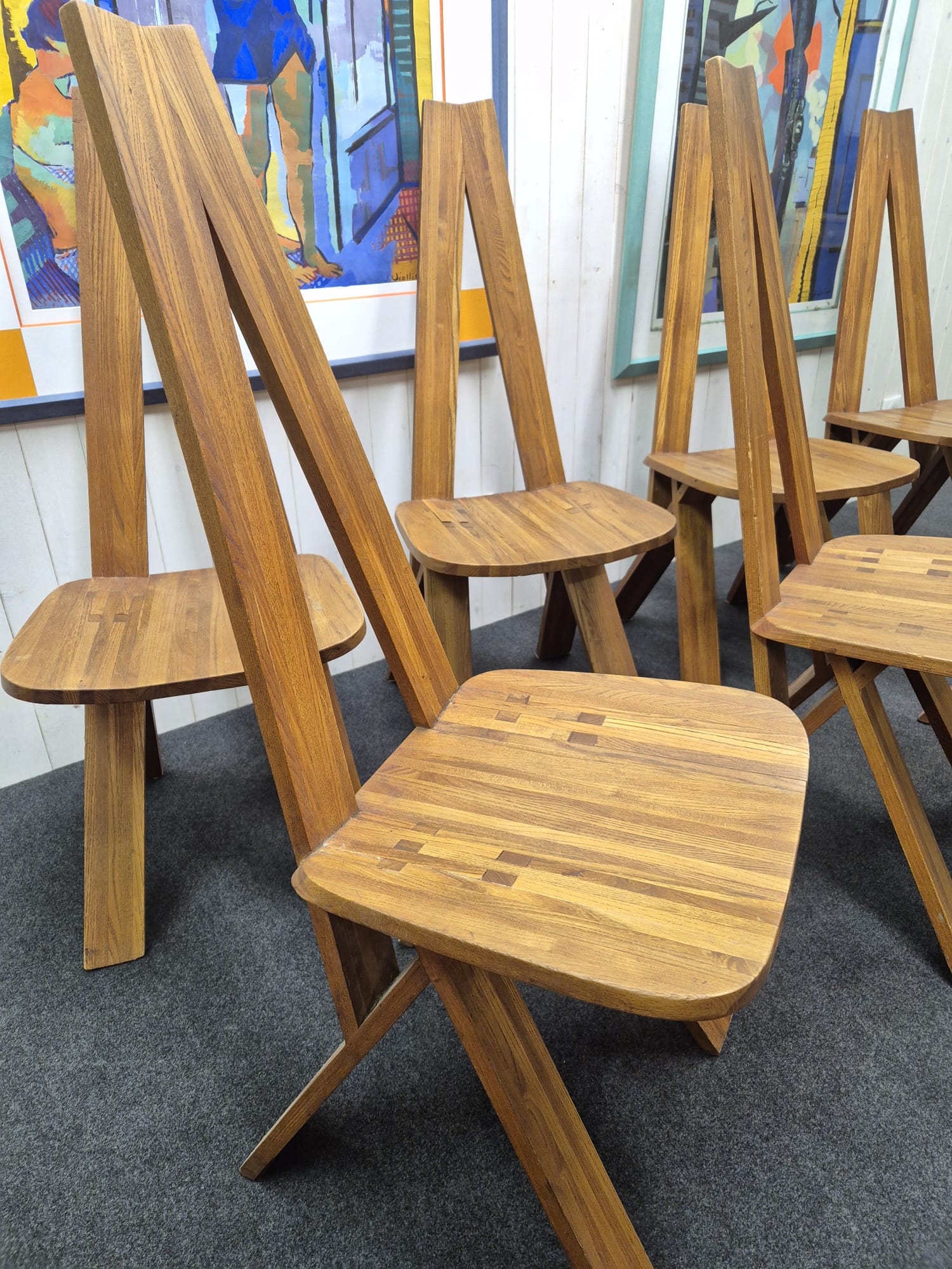 Chaises Pierre Chapo S45 – Image 6