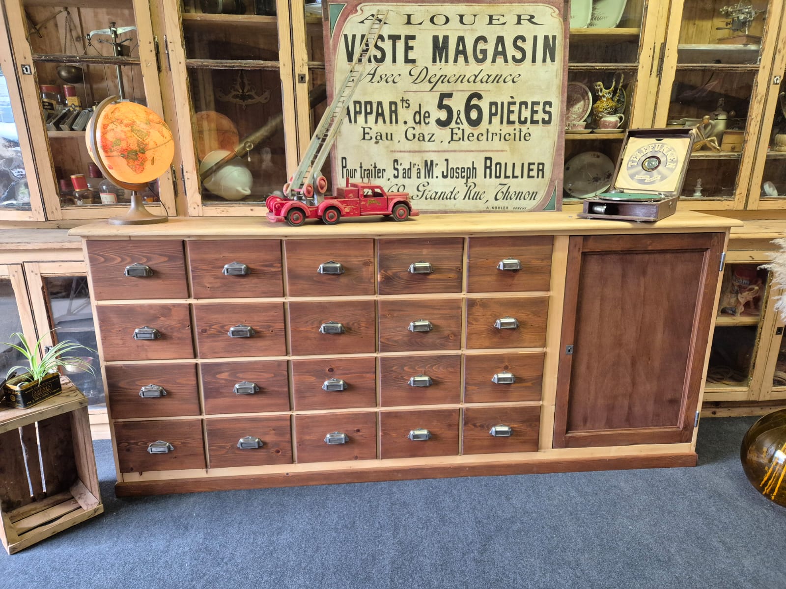 Ancien meuble de mercerie – Image 3