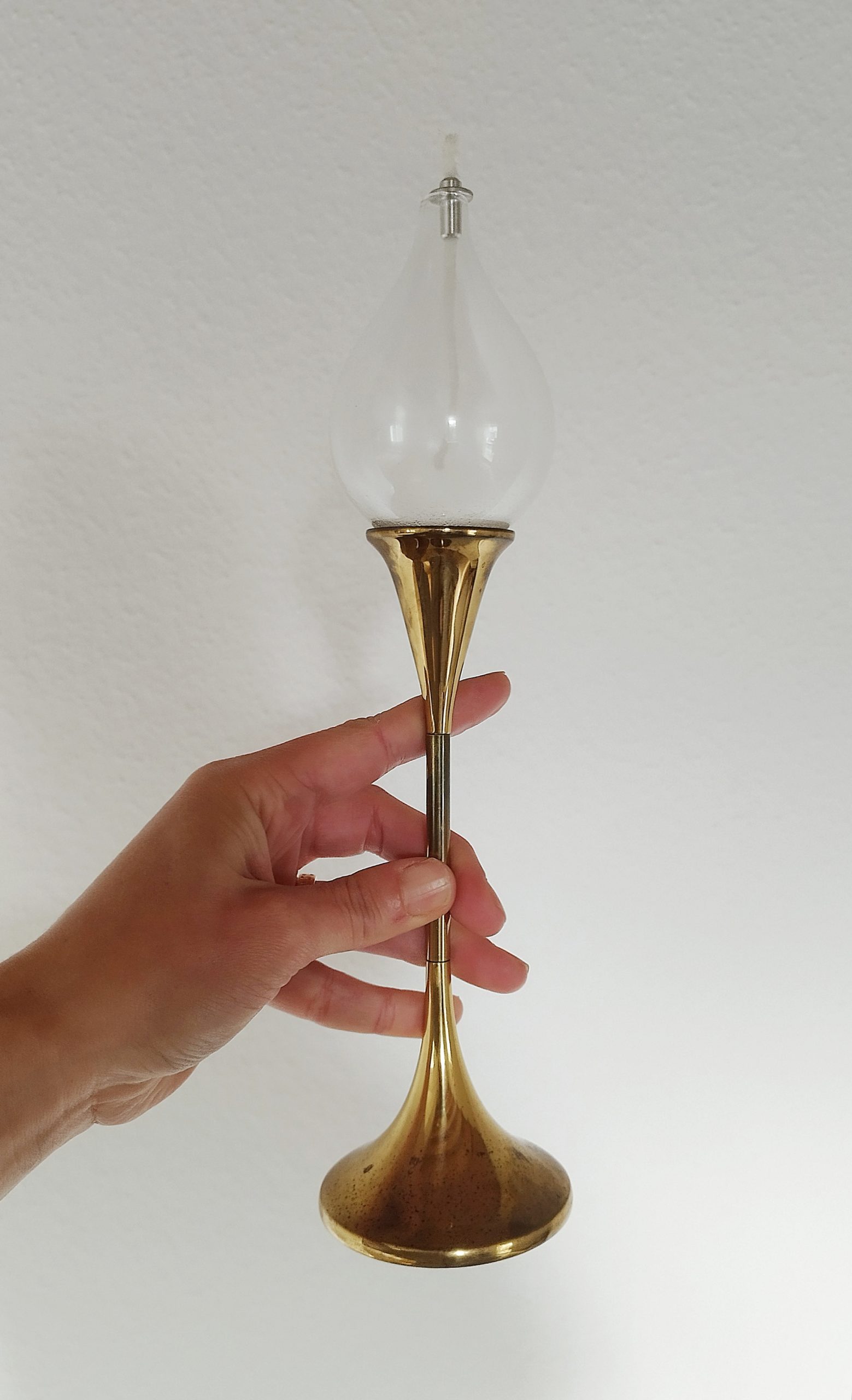 Lampe a huile Clear Drop 1970's – Image 3