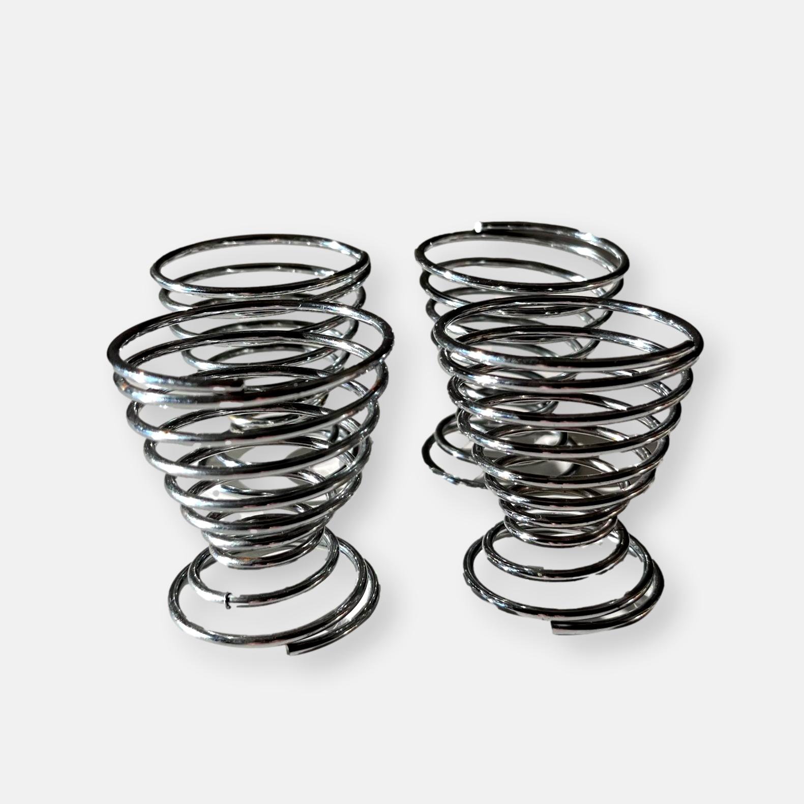 Coquetiers en métal