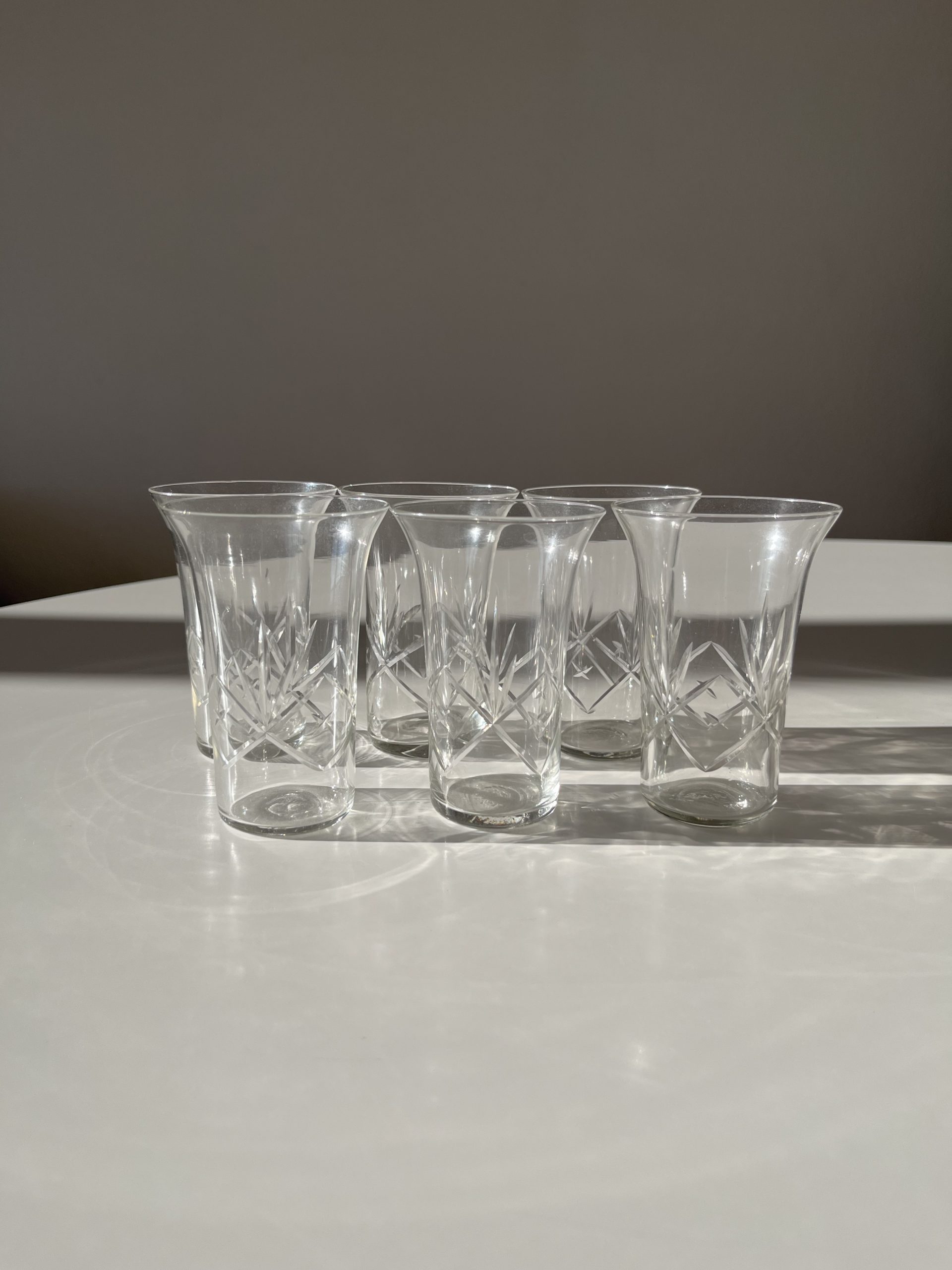 6 petits verres taillés – Bild 2