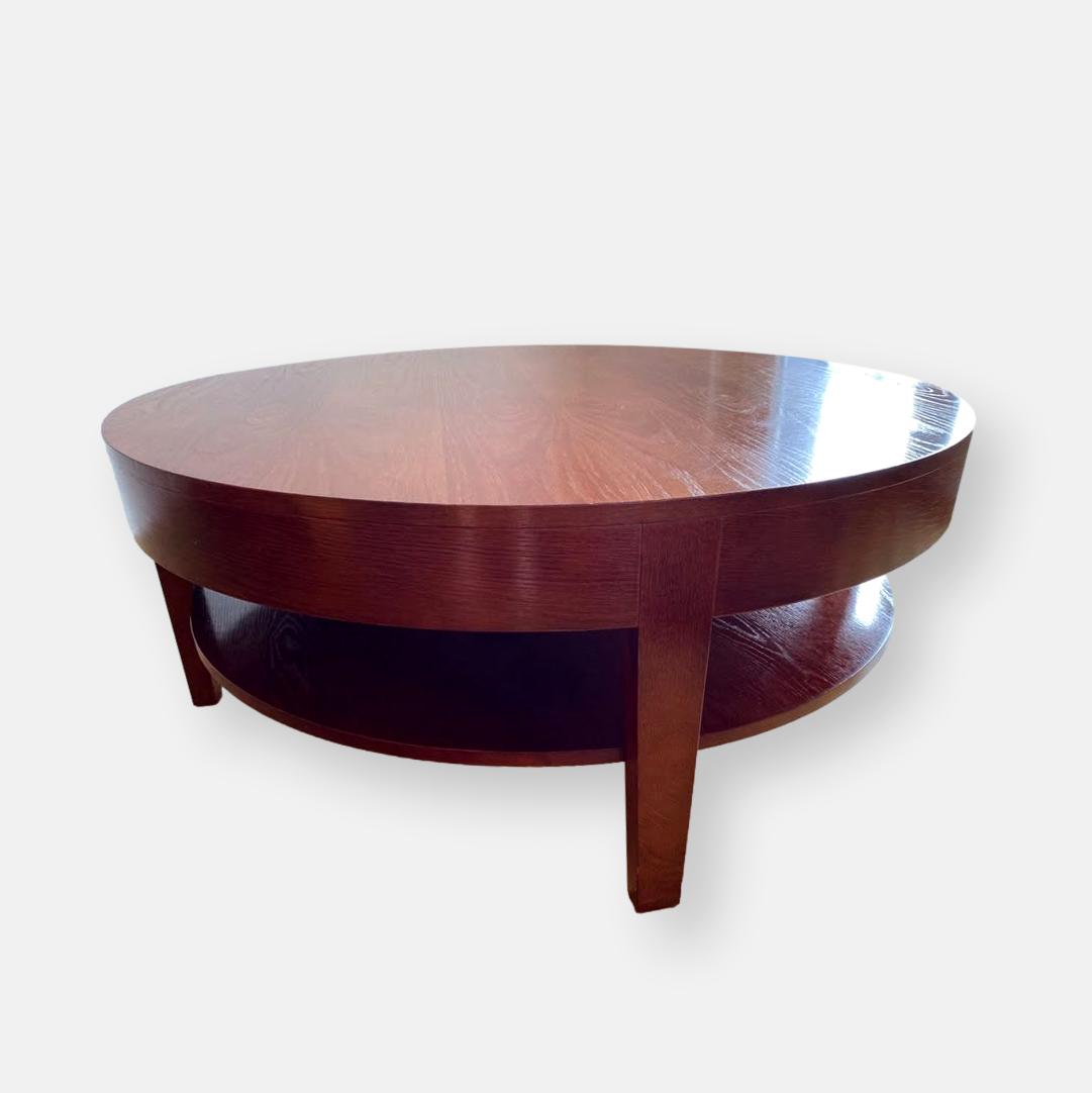 Table basse de salon en bois massif