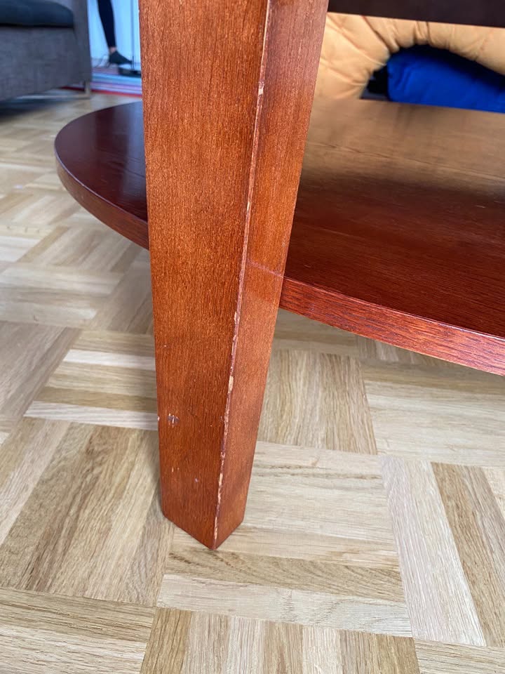 Table basse de salon en bois massif – Image 3