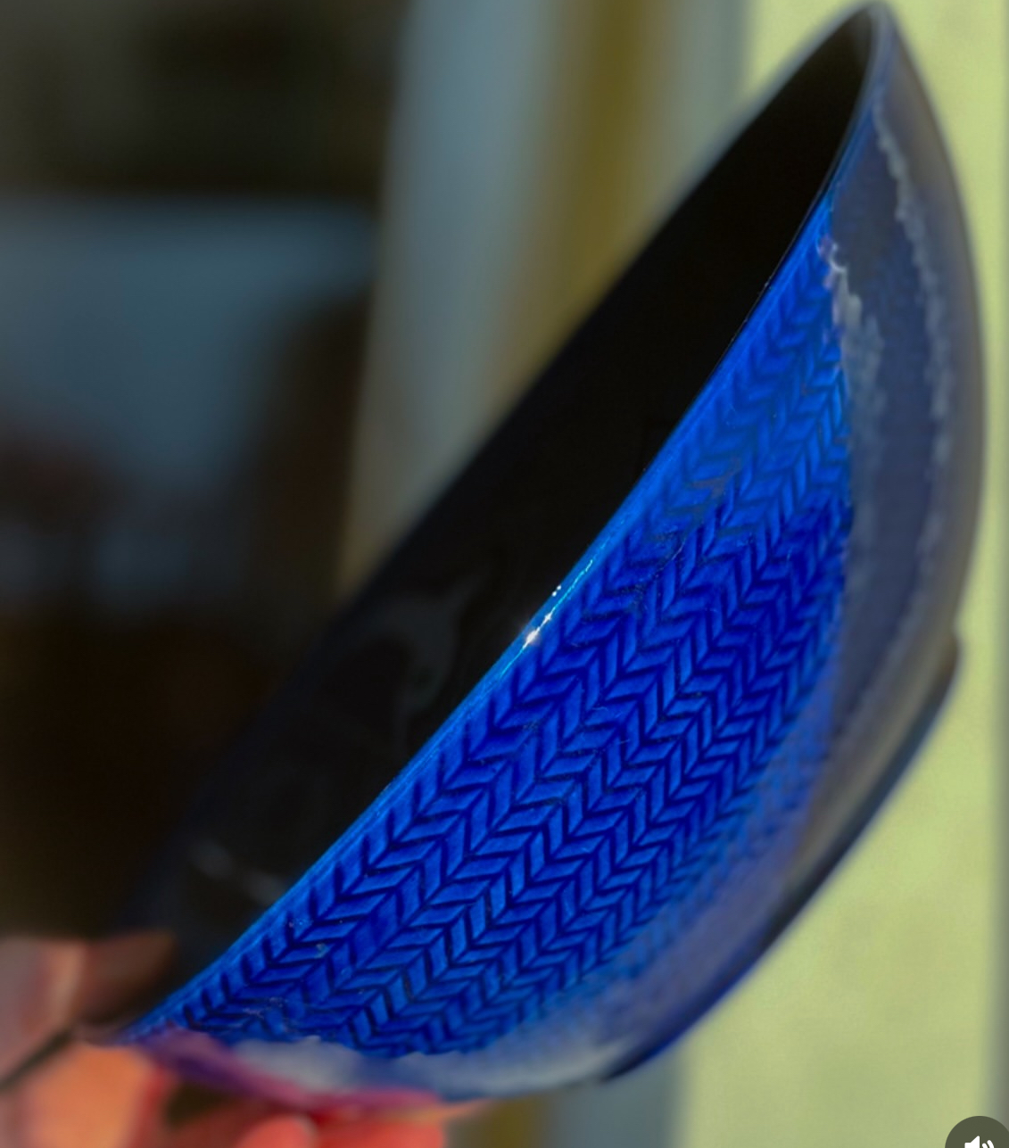 Rörstrand Blå Eld par Hertha Bengtson – Image 8