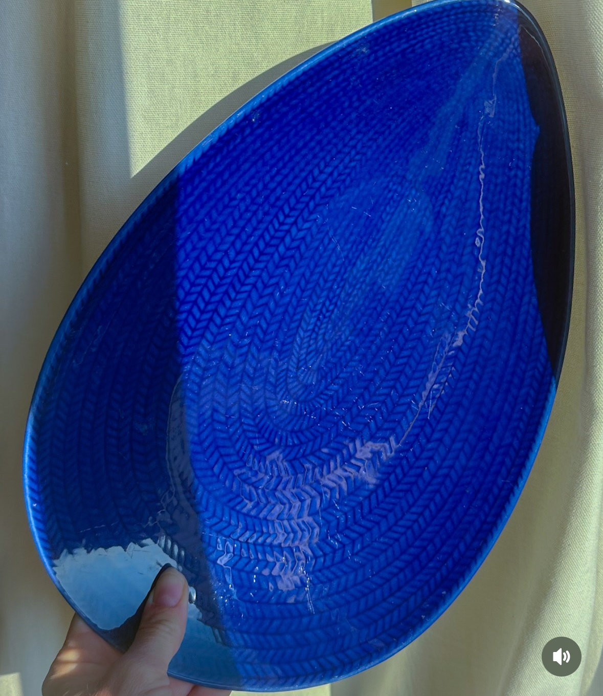 Rörstrand Blå Eld par Hertha Bengtson – Image 6