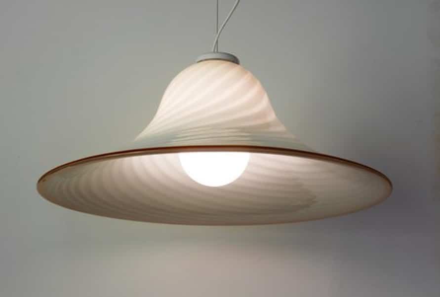 Grande suspension en verre de Murano – Image 2