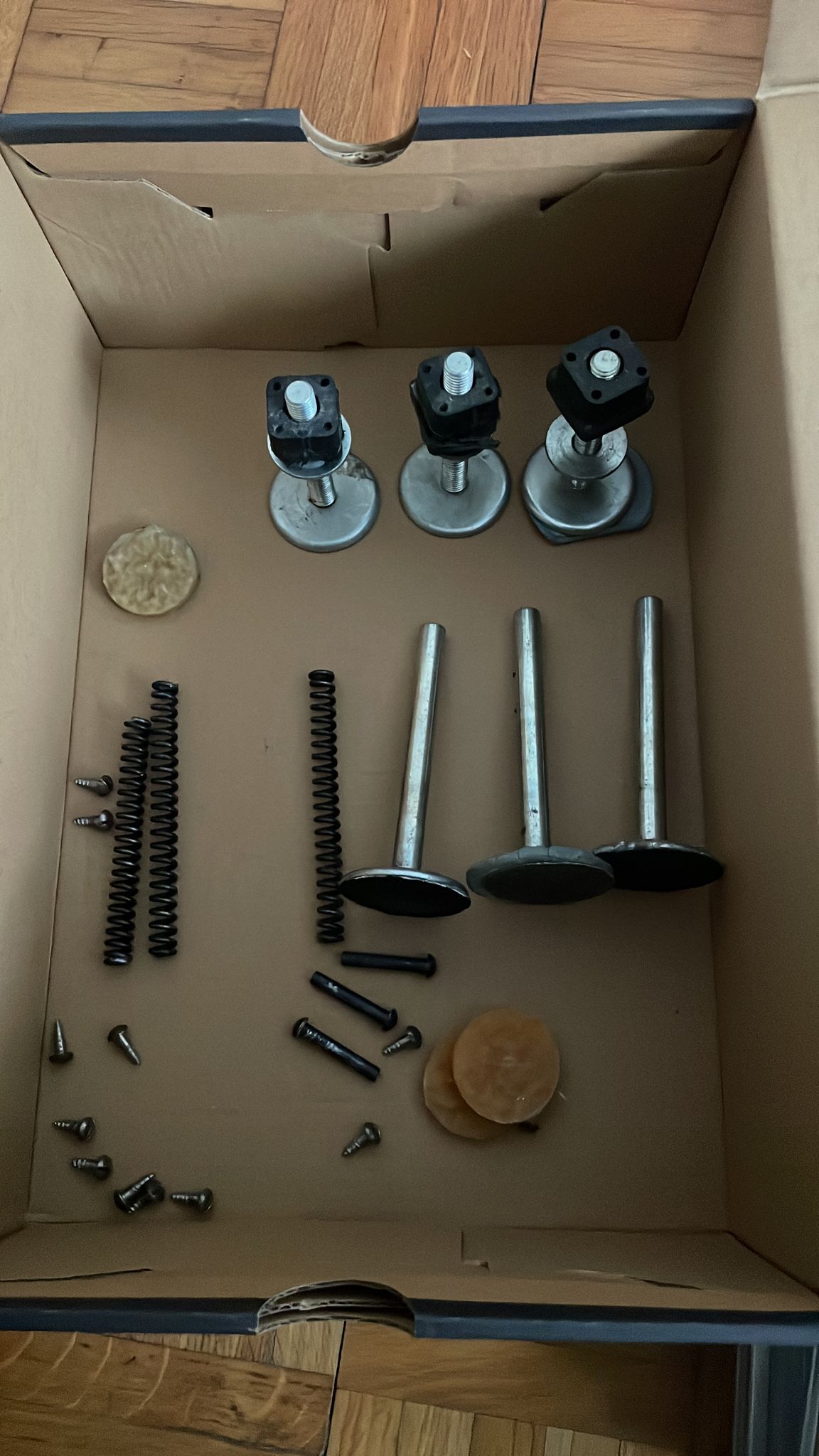 Bibliothèque sol plafond en teck et métal – Image 7