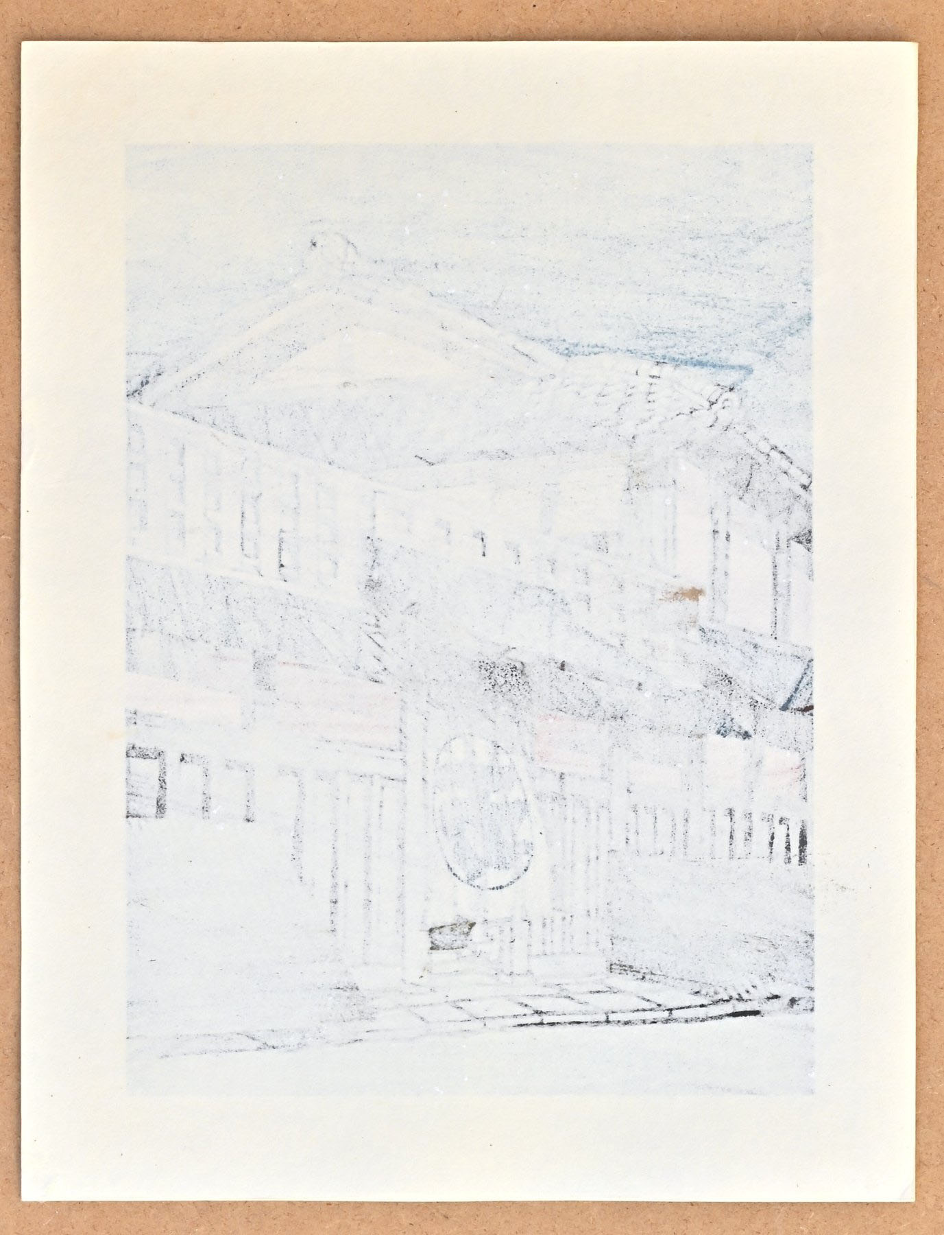 Nishijima Katsuyuki- Gravure sur bois orginale et signée - Japon – Image 6