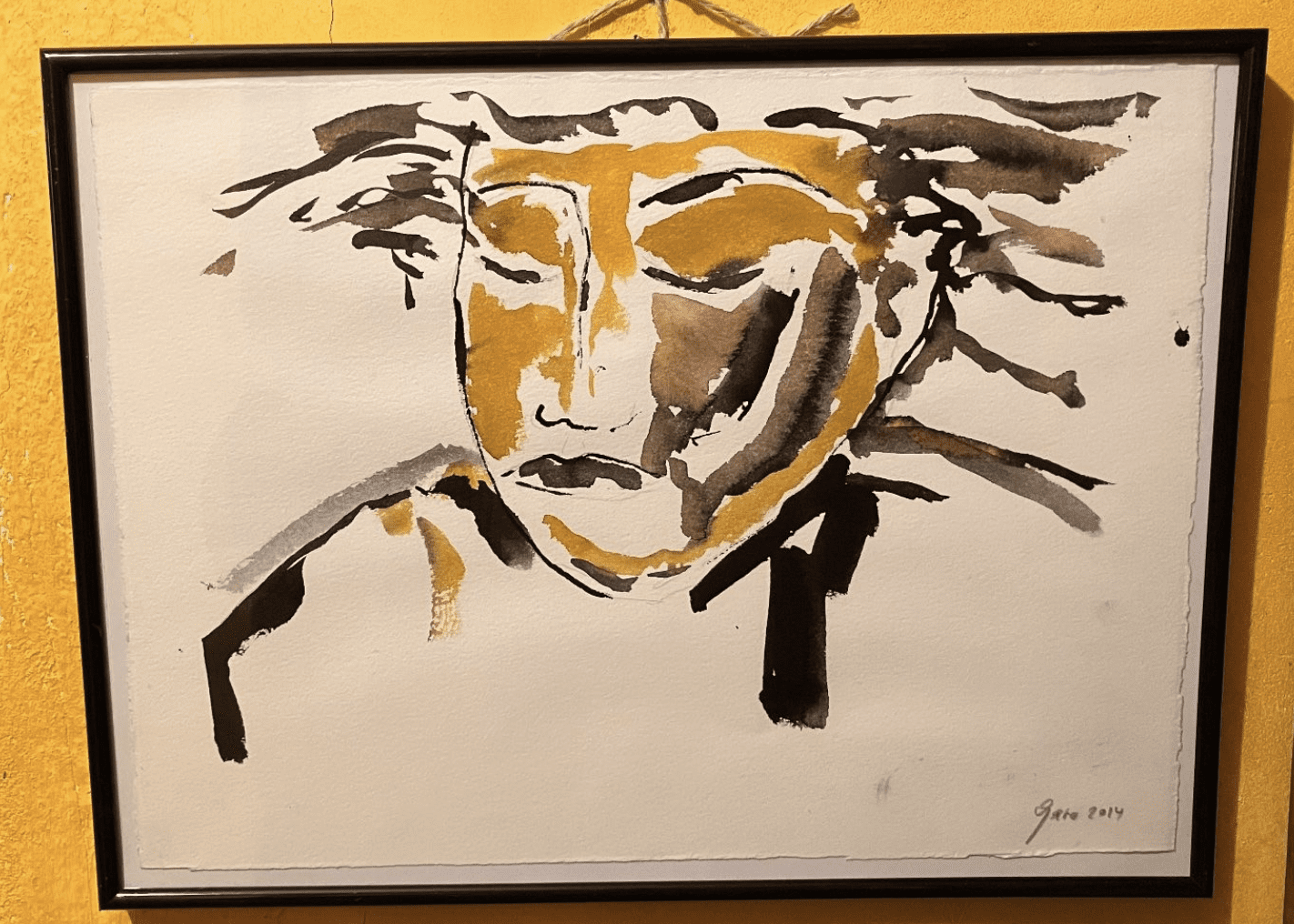 Portrait asiatique signé – Image 2