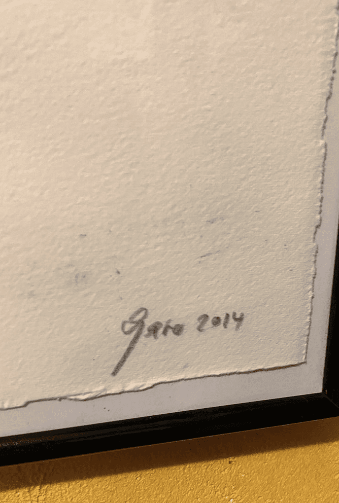 Portrait asiatique signé – Image 7