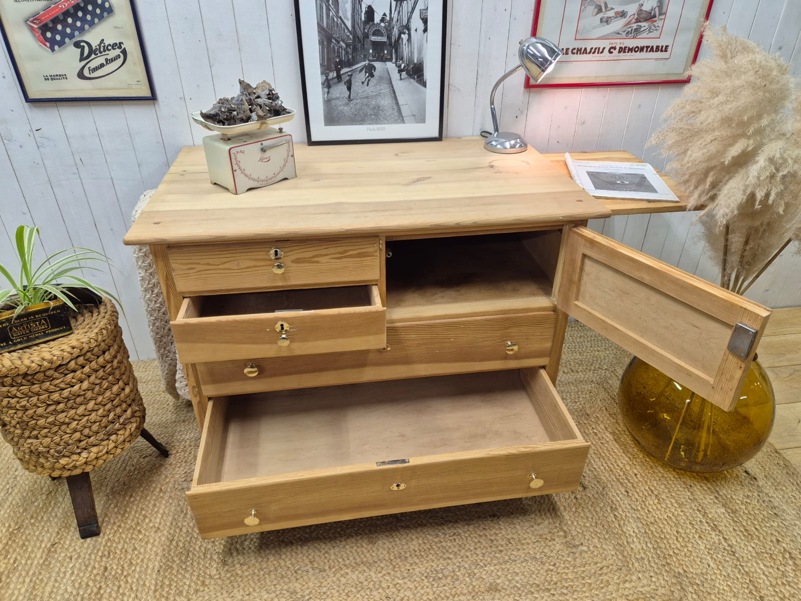 Ancien meuble de boulangerie – Image 5