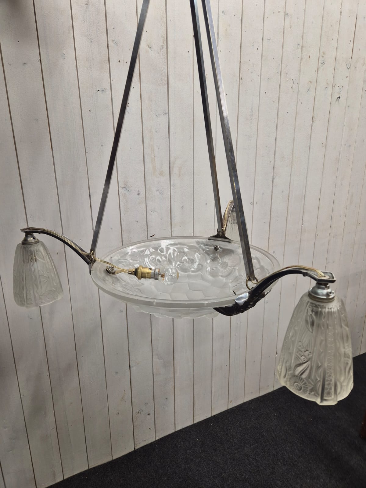 Lustre Degué art déco – Bild 10