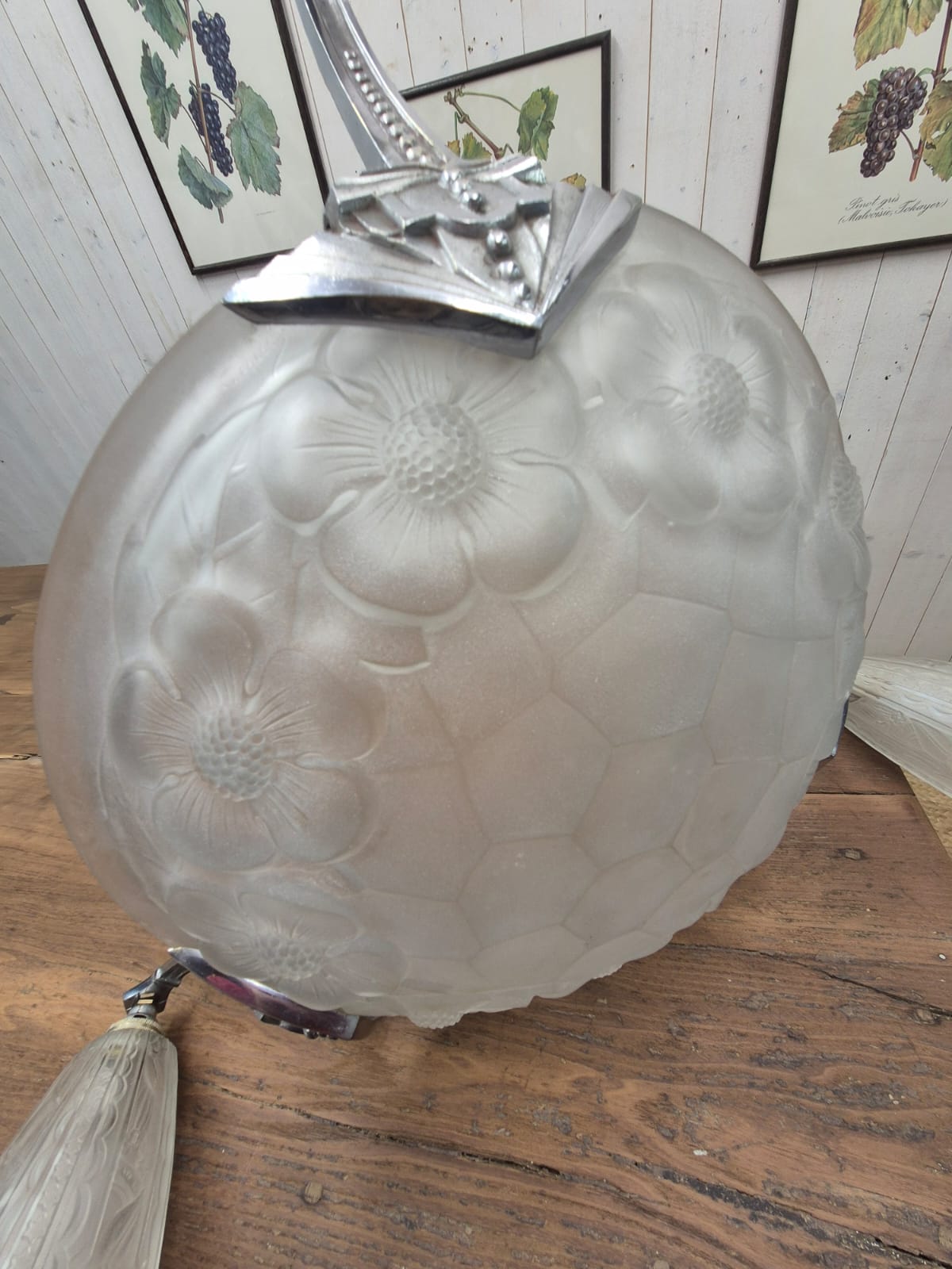 Lustre Degué art déco – Bild 9