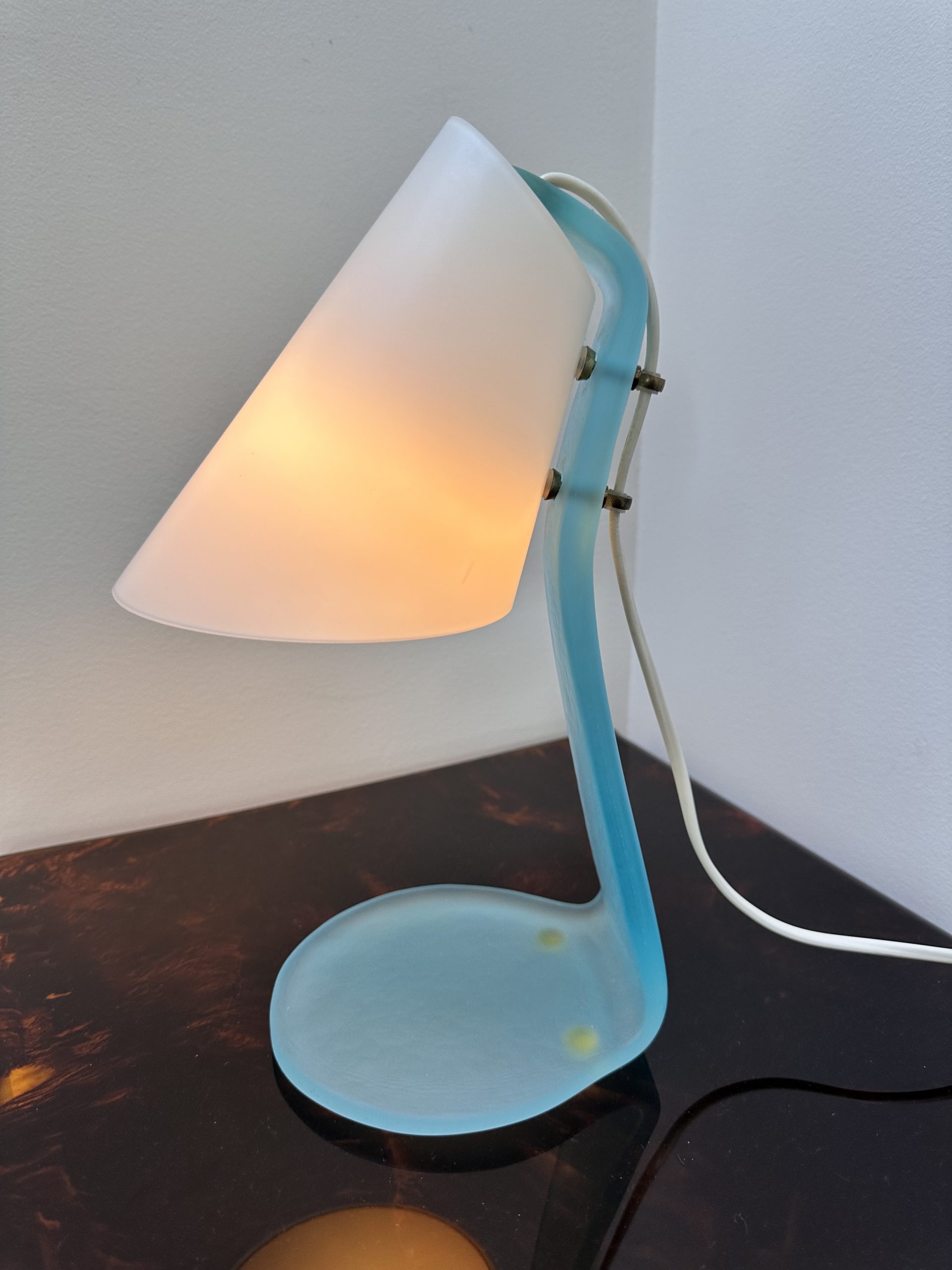 Lampe attribuée à De Majo Murano – Bild 3