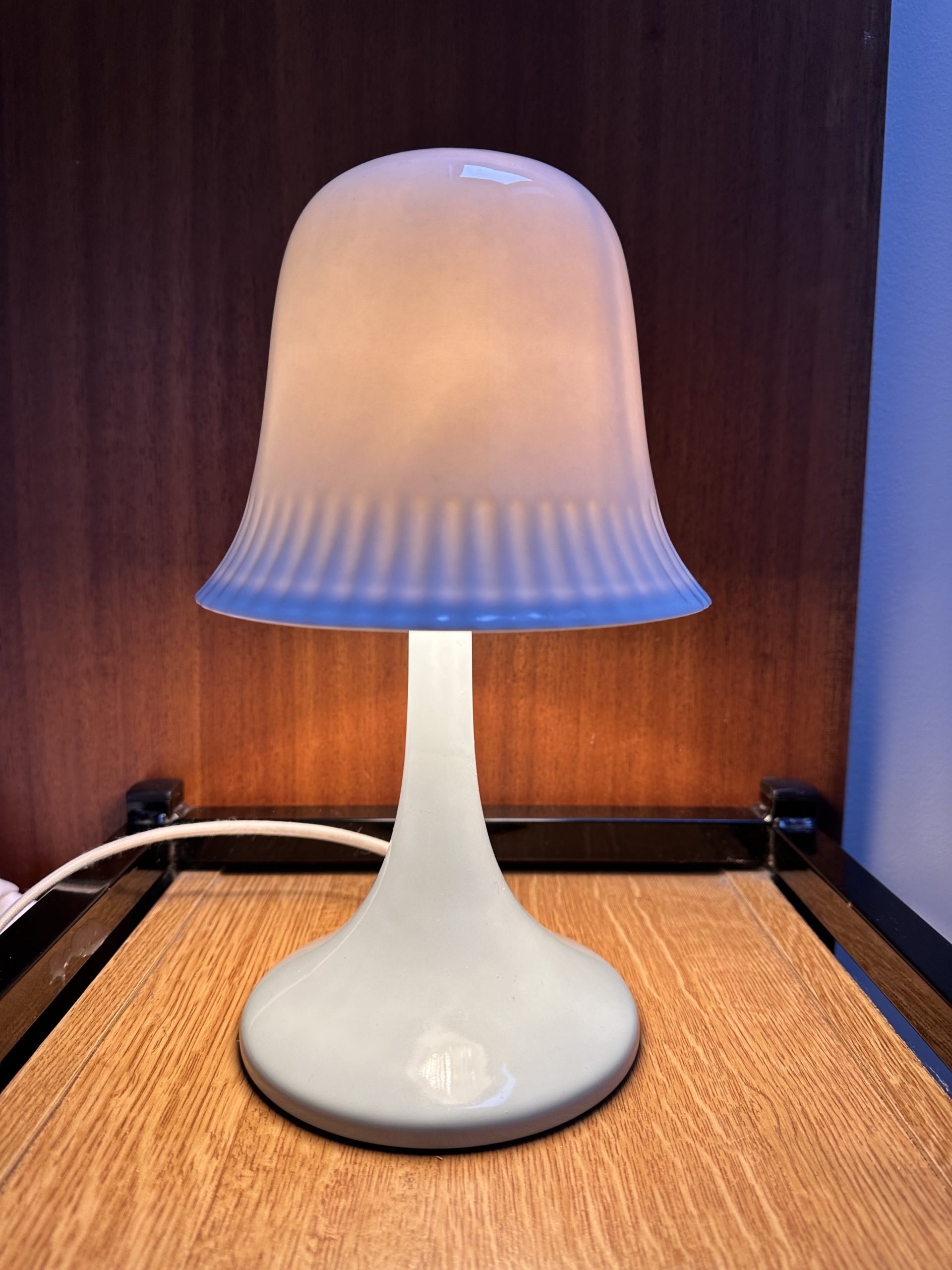 Lampe champignon en porcelaine – Image 4