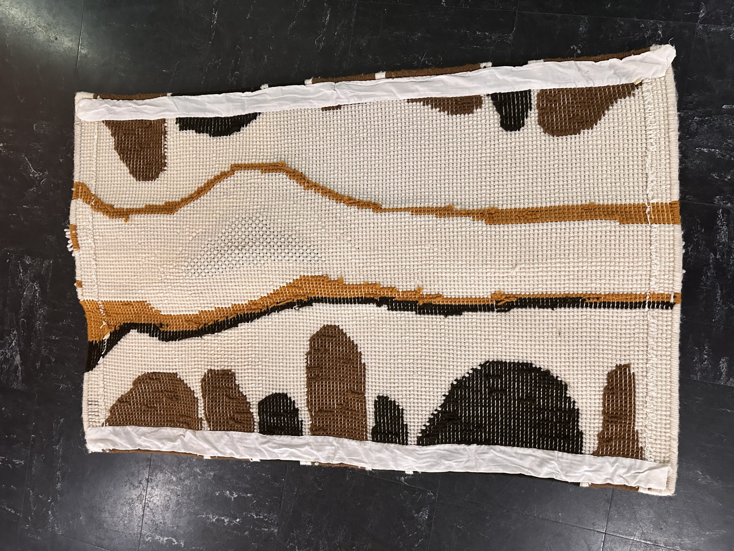 Tapis en laine mural ou sol 1970 – Image 5