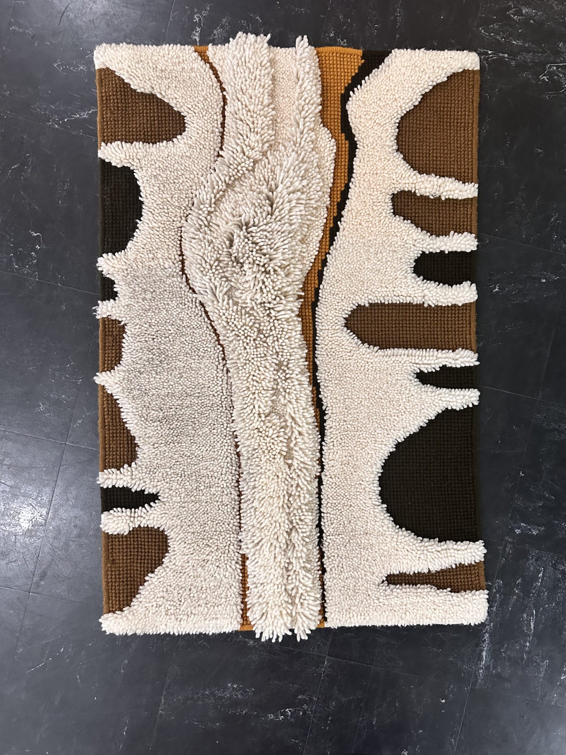 Tapis en laine mural ou sol 1970 – Image 4