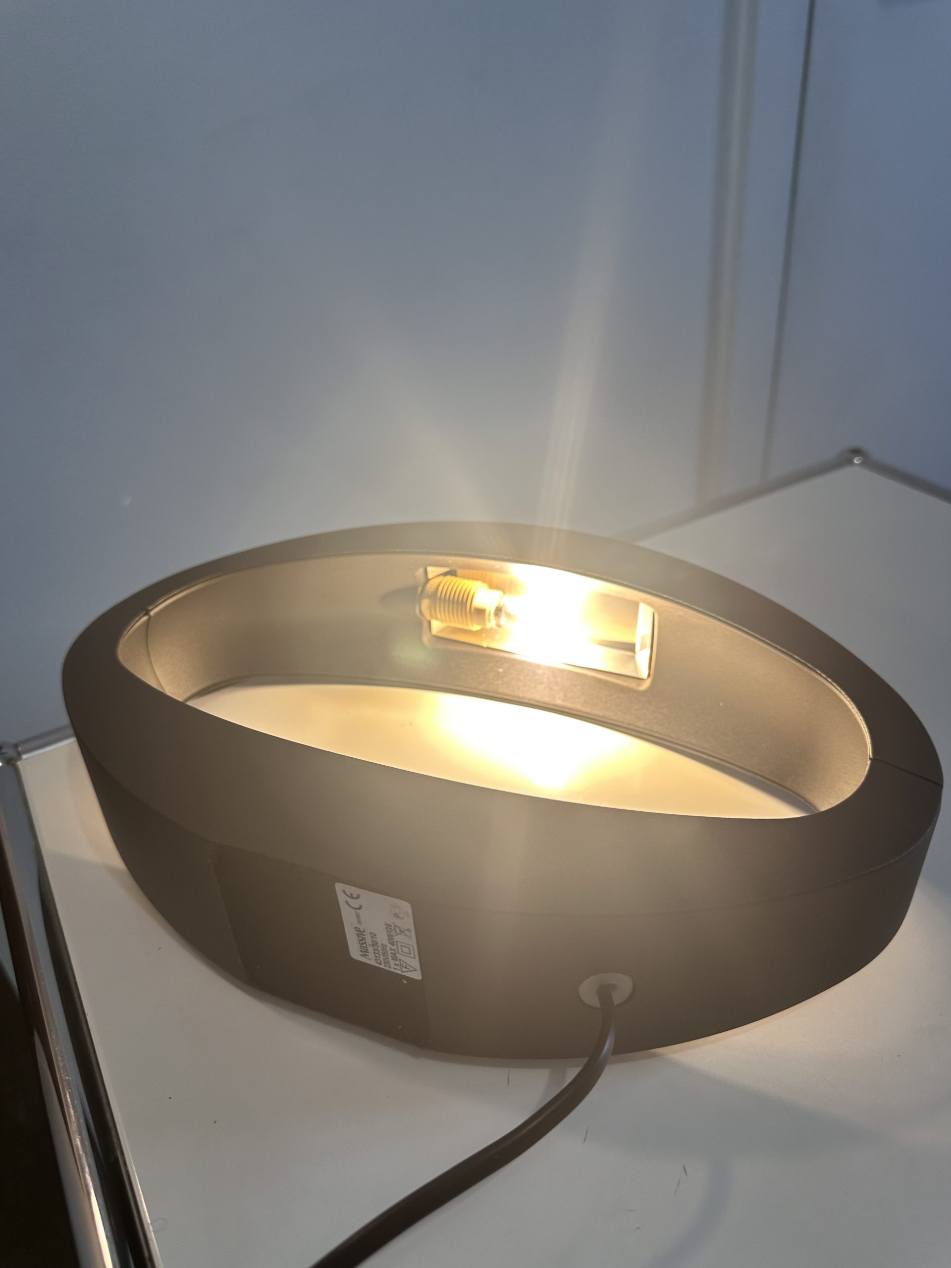 Lampe à poser Berio noir Massive – Image 4