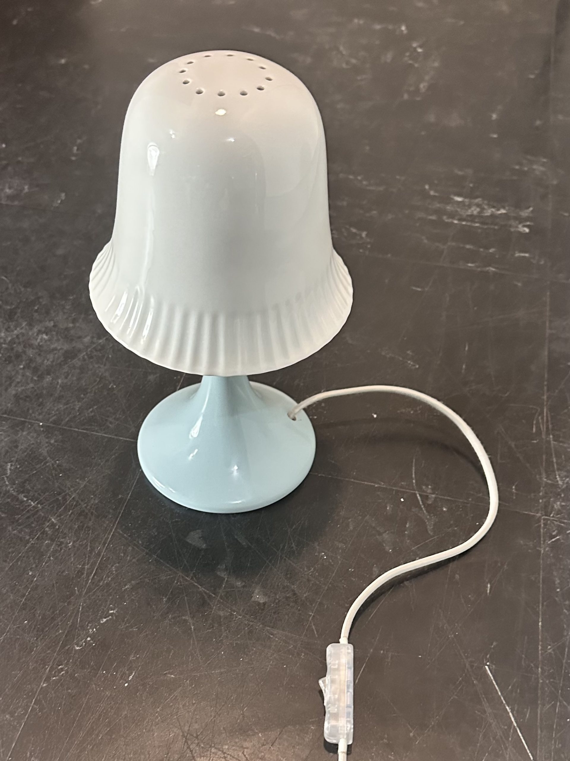 Lampe champignon en porcelaine – Image 6