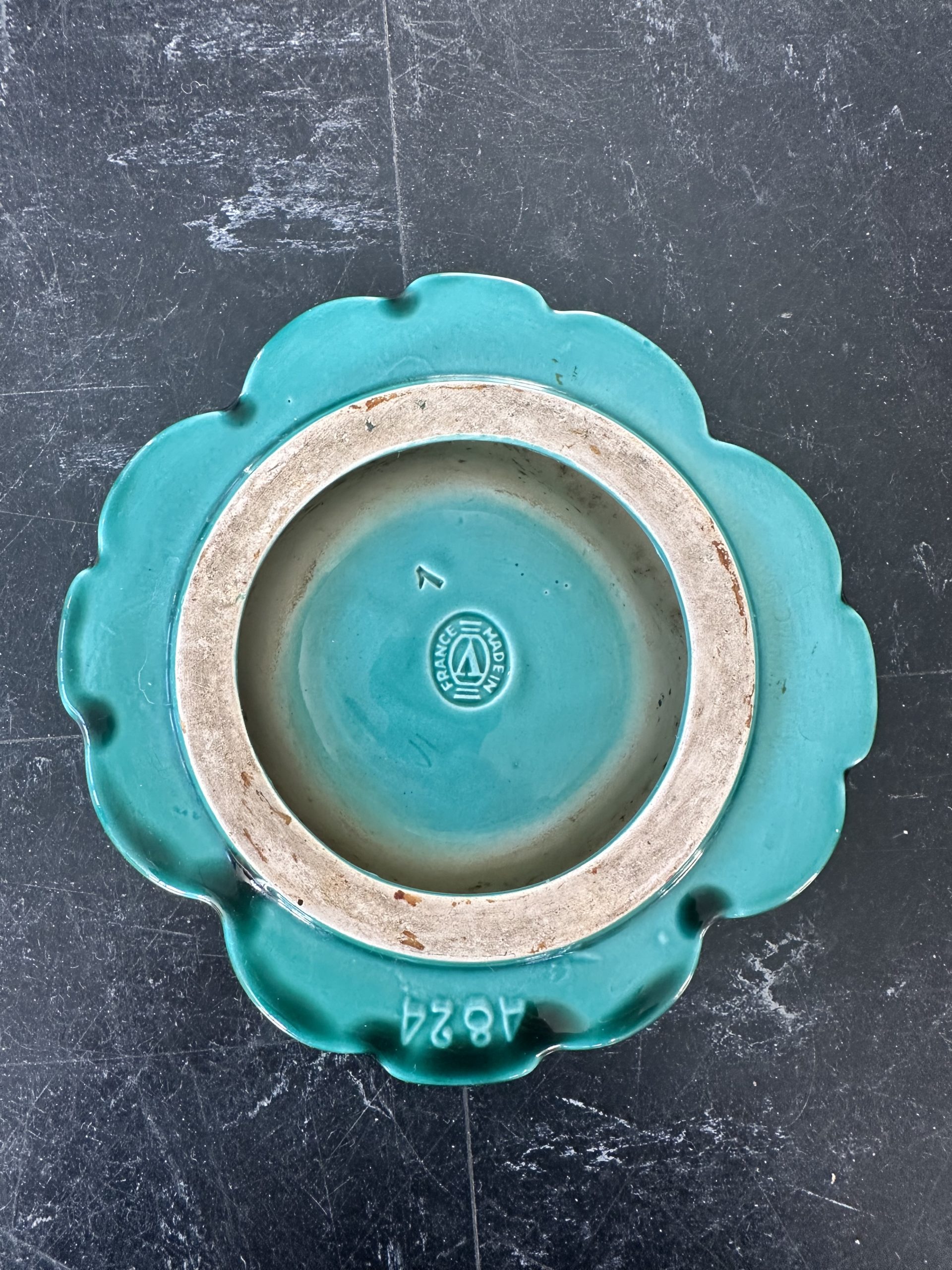 Cendrier en céramique française Verceram 1950 – Image 4