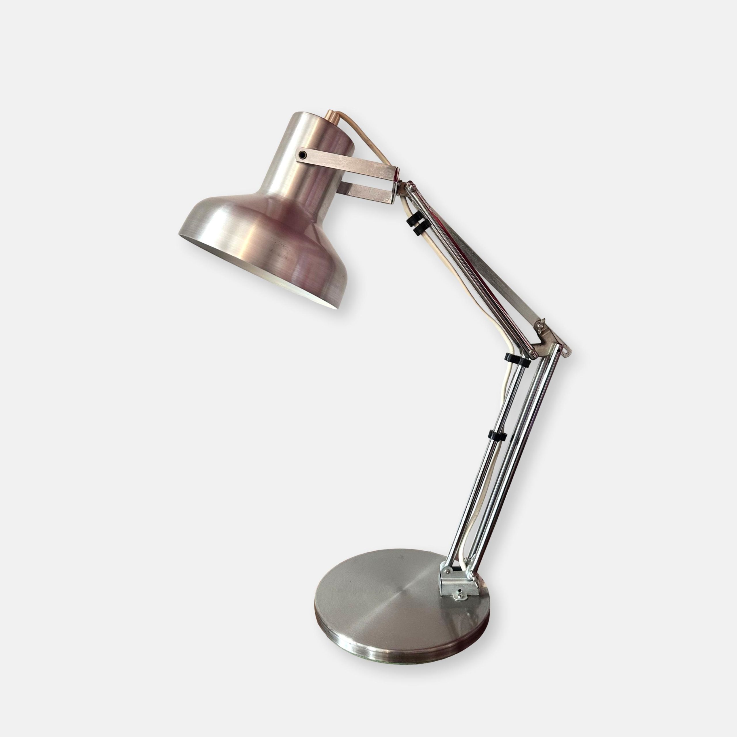 Lampe vintage chrome 1970