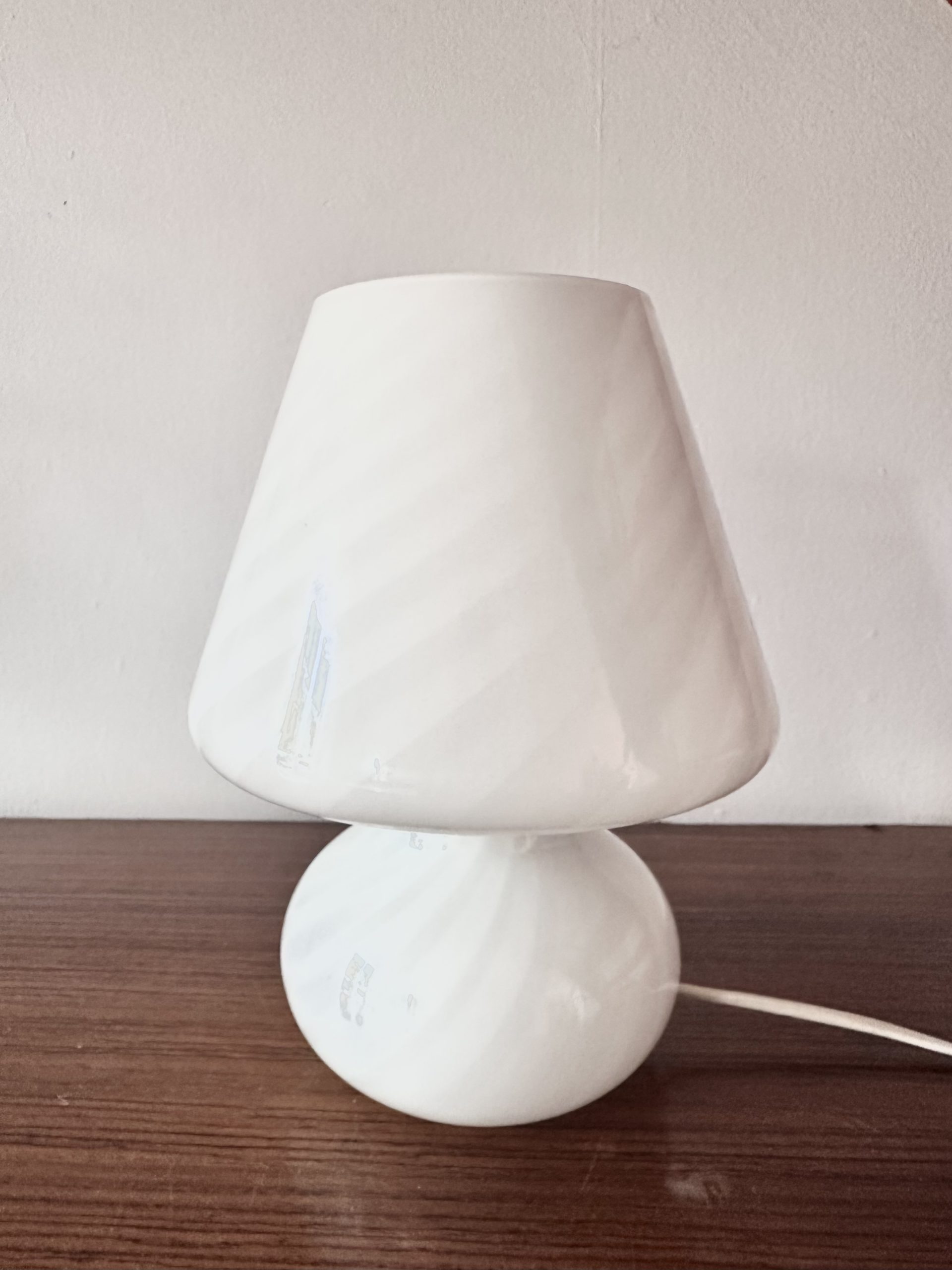 Lampe champignon en verre torsadé de Murano, 1970 – Image 7