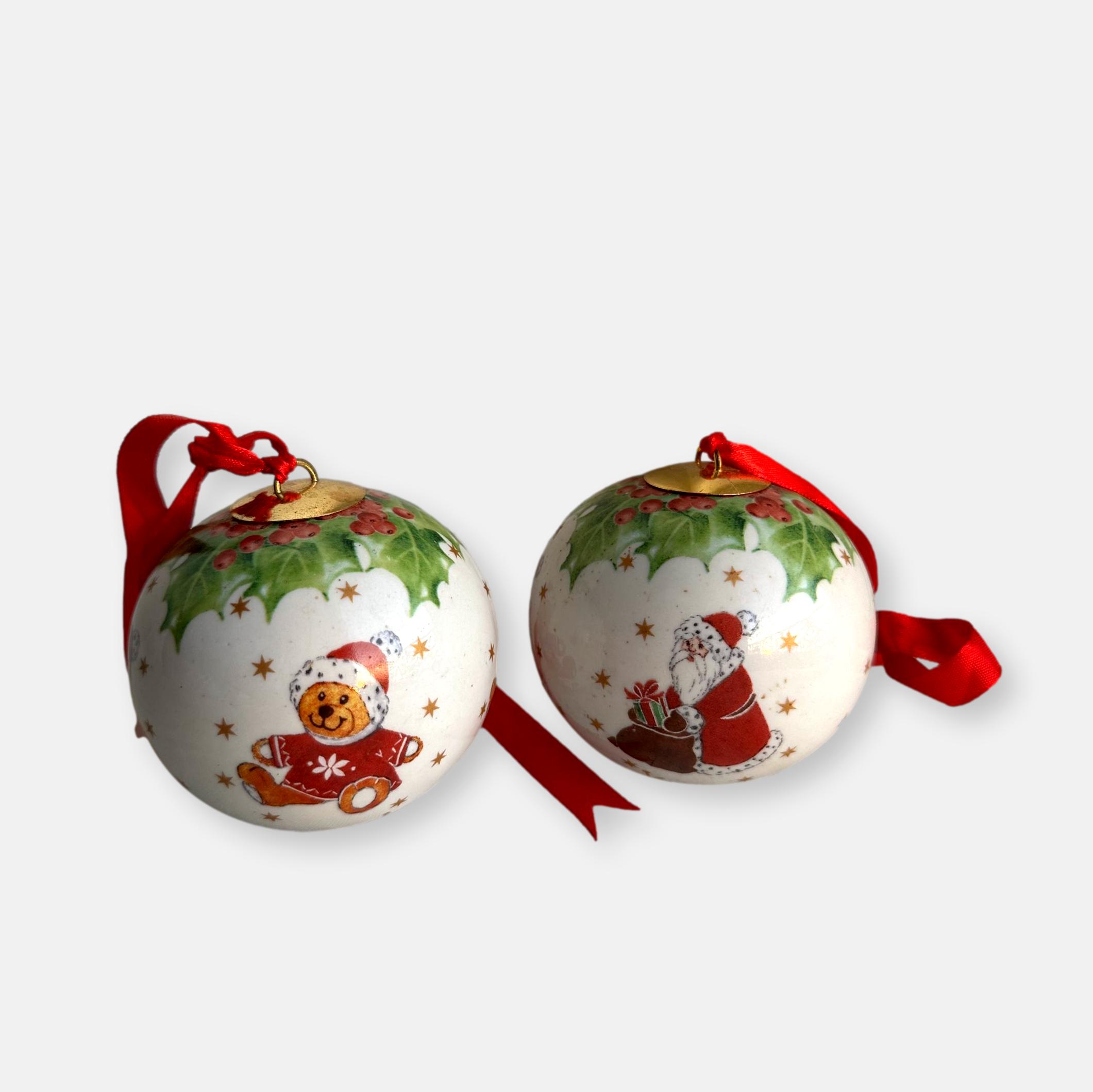 Duo de boules de Noël Villeroy&Boch