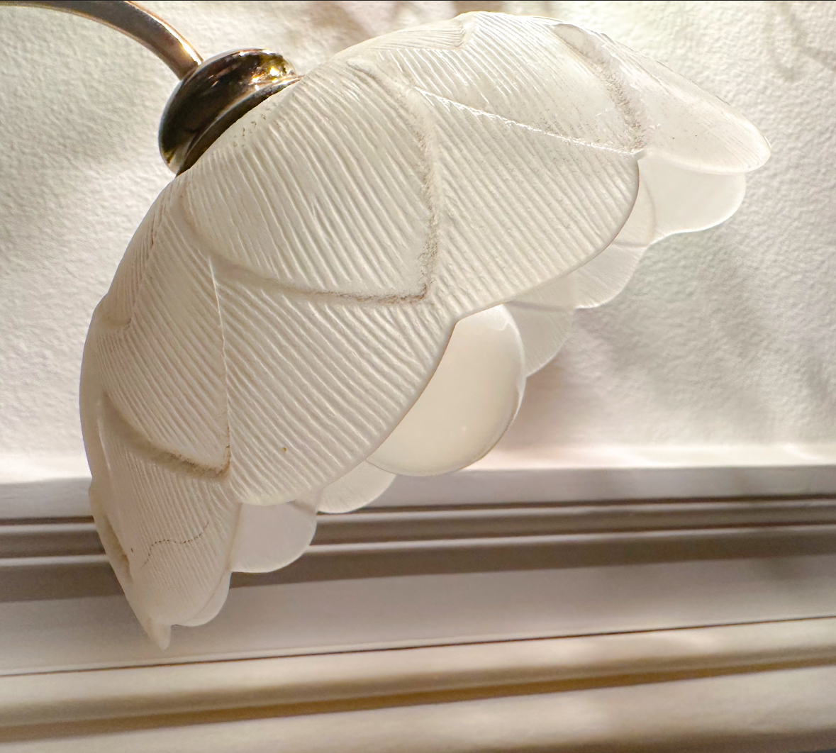 Lampe vintage pâte de verre – Bild 4