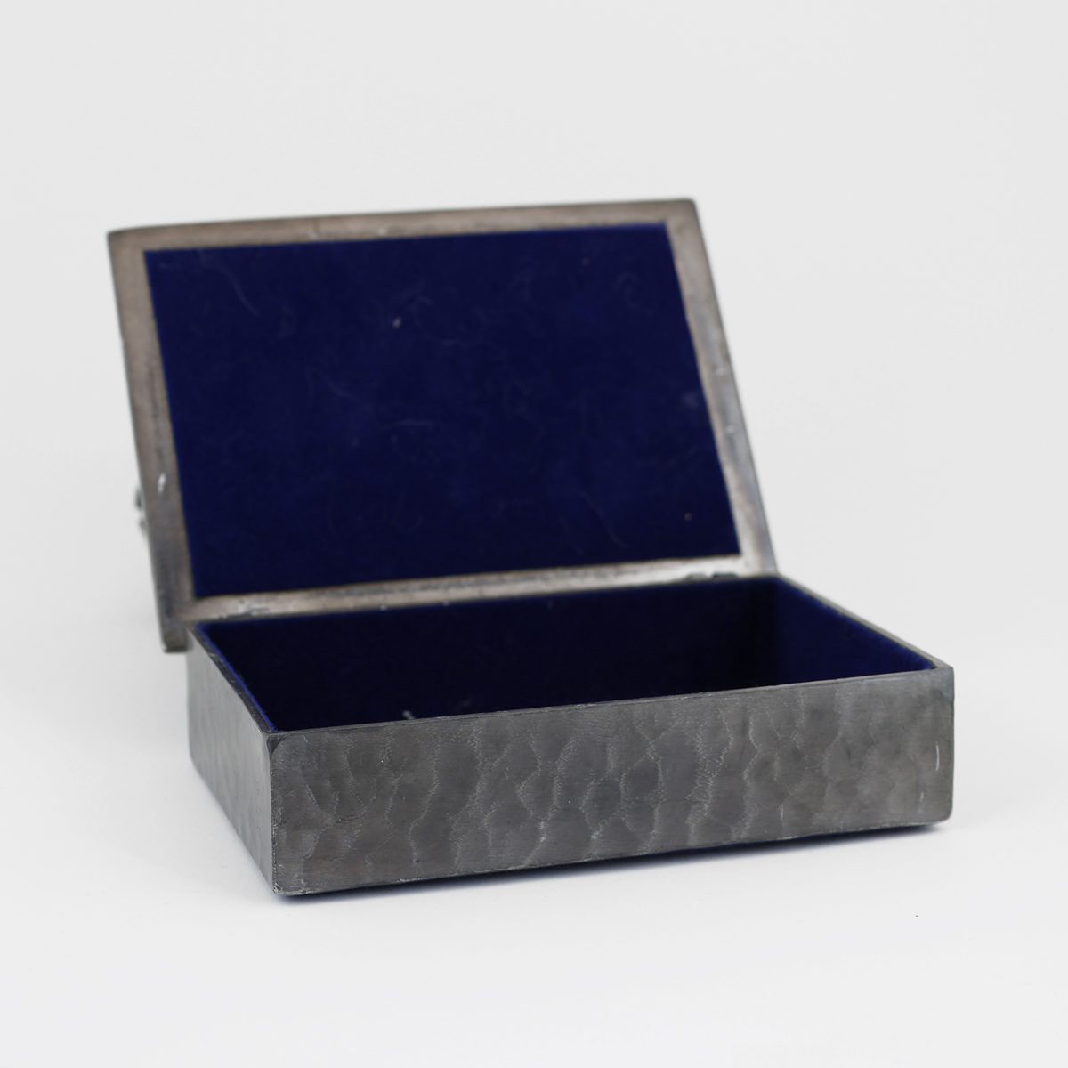 Boite brutaliste en étain et verre attribué à Jacques Avoinet – Bild 6