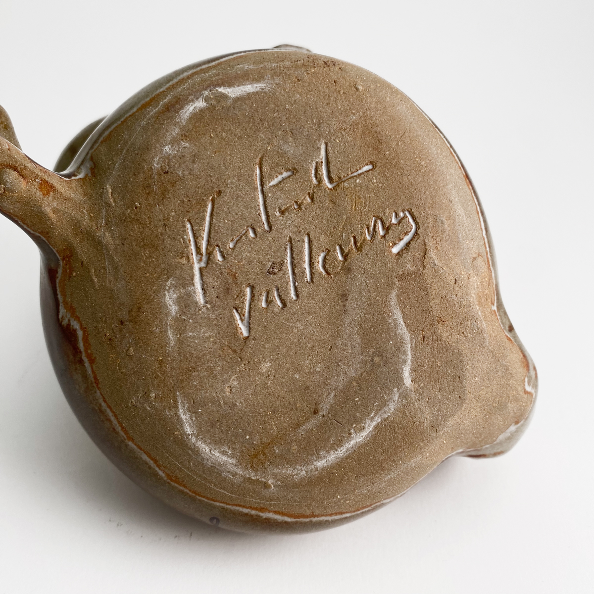 Vase chat pique-fleurs zoomorphe de Alexis Kostanda, Vallauris – Bild 3