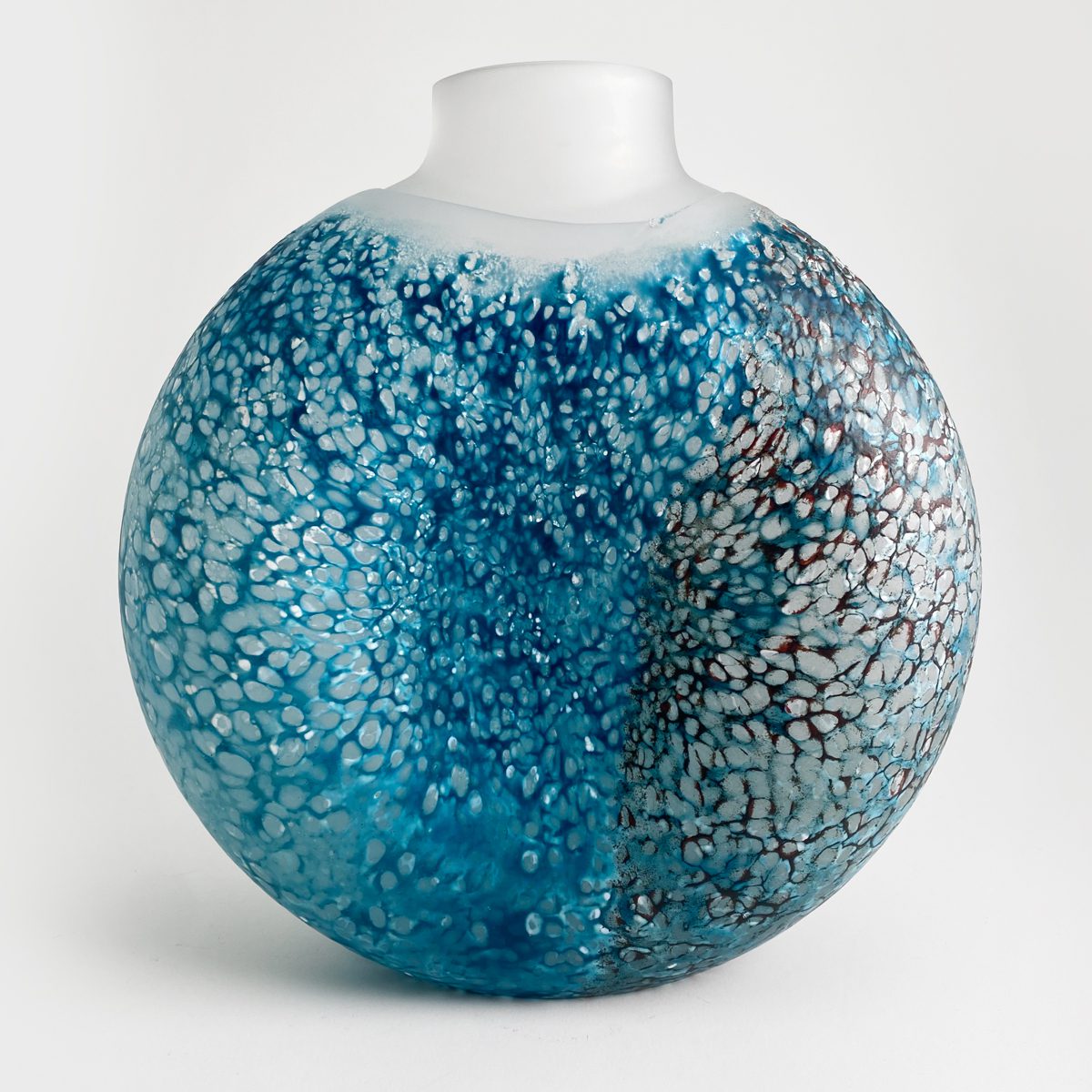 Grand vase "Reef" de Kjell Engman pour Kosta Boda – Image 3